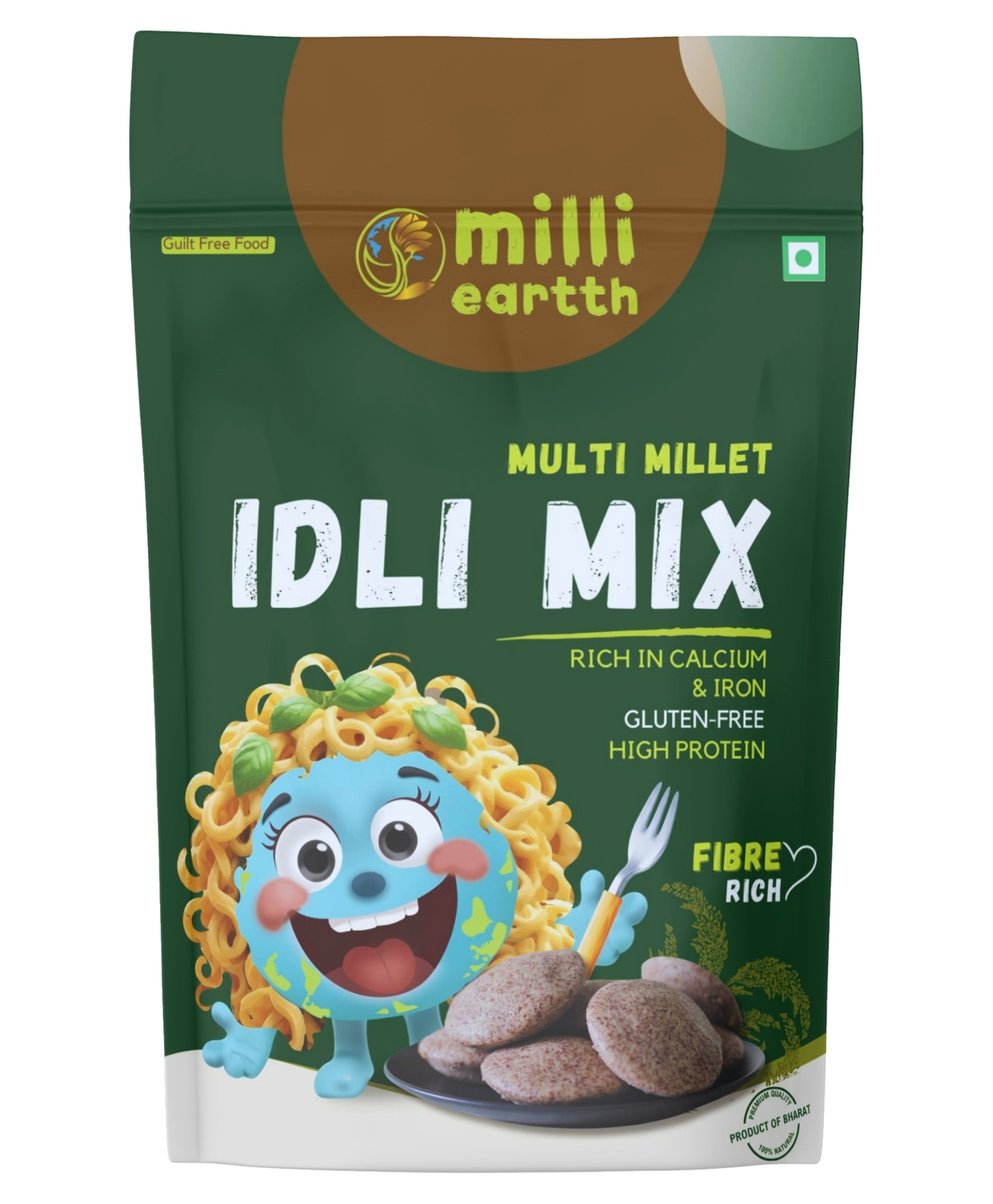 Millieartth Gluten-free Multi Millet Idli Mix Pack of 2 (300g X 2) | Low Glycemic Index Food | High Protein, Fiber-rich | | Healthy & Yummy Alternative to Rice or Rava Idli | Easy-to-cook-image-17
