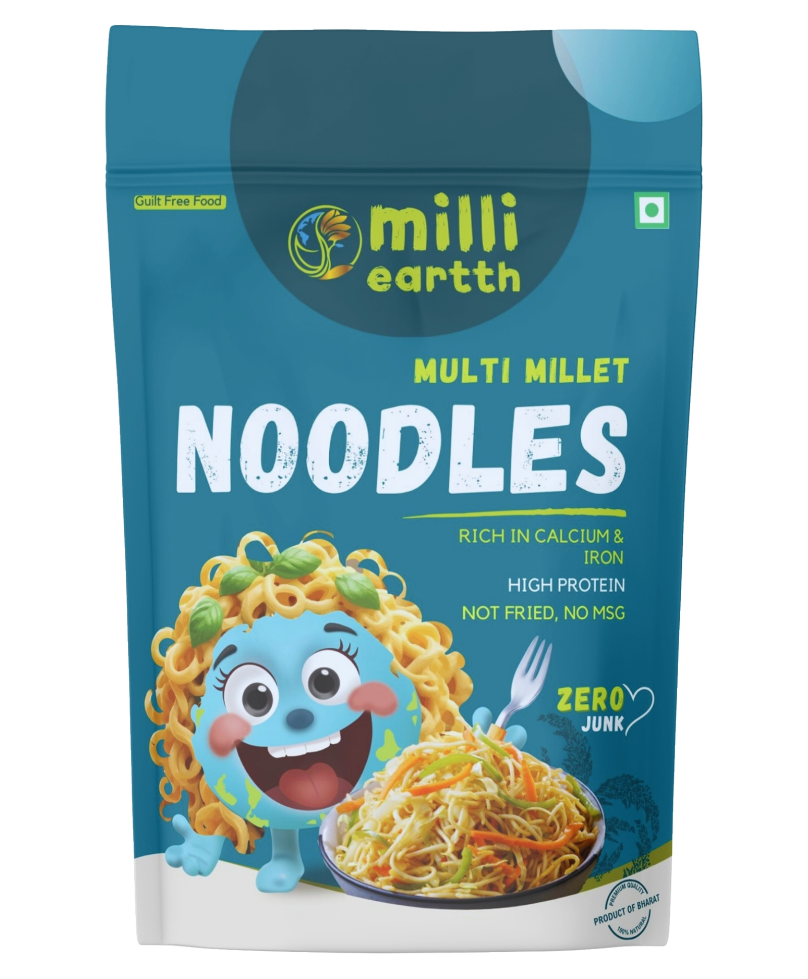 millieartth Multi Millet Noodles Healthy, Guilt-Free, Easy to Cook | High Protein, Rich in Iron, Calcium | No Maida, No MSG, NO Palm Oil| High Fiber | Pack of 3 (160g x 3)-image-24
