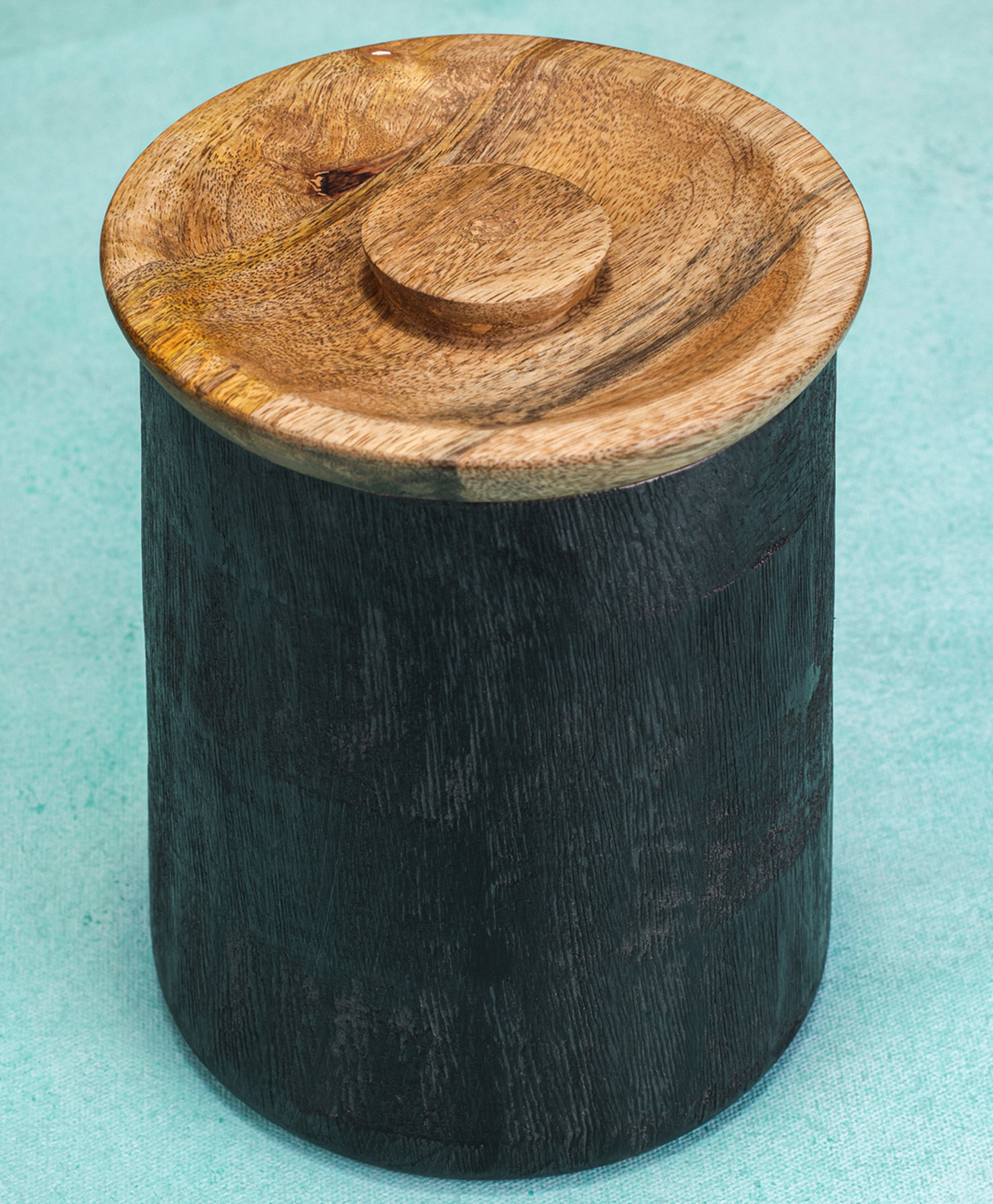 Ireka Homes Prakriti Acacia Wood Canister-picture-17