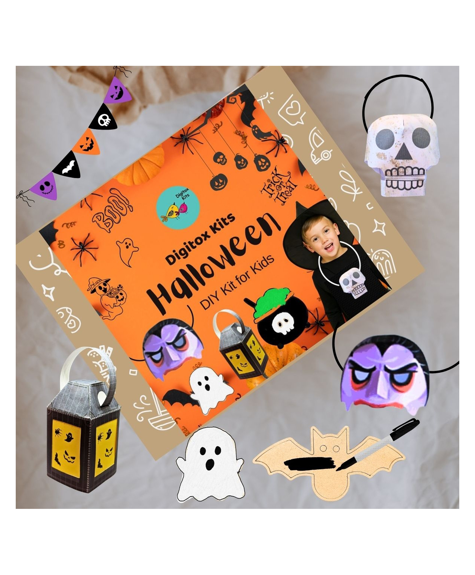 Digitox Kits Halloween DIY Craft Kit-image-31