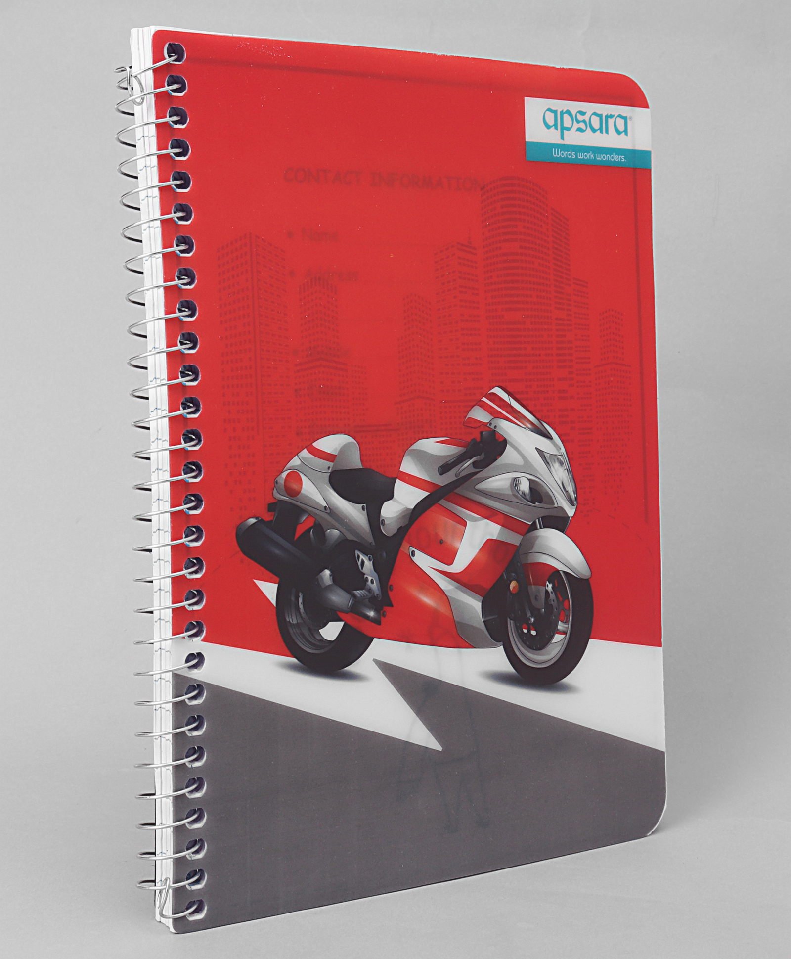 Apsara Single Line Spiral Notebook - 252 Pages (Print May Vary)-picture-34
