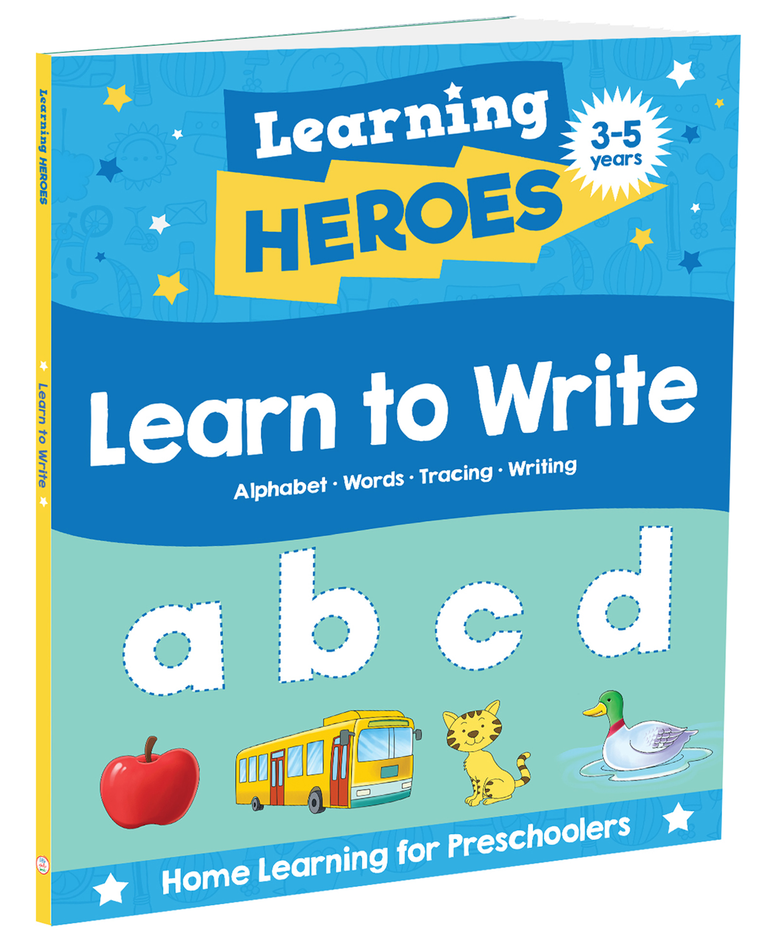 Learning Heroes Learn to Write| Early Learning | Preschool Skills | Educational Activities | Alphabet | Numbers | Shapes | Colours | Fine Motor Skills | Ages 35 | Activity Book-image-30