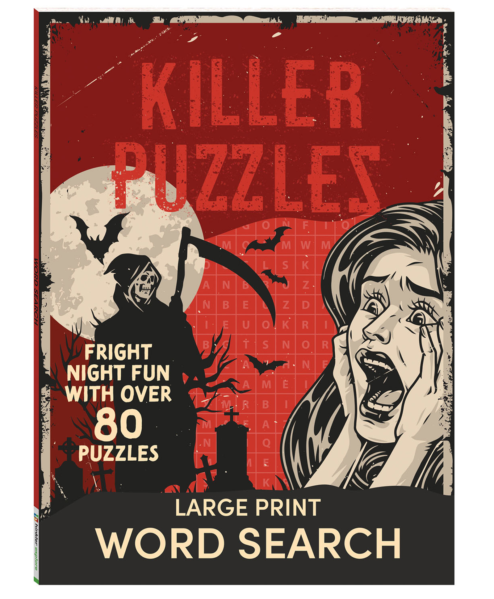 parragon Killer Puzzles Word Search| Word Search Puzzle Book | Activity Book | Horror and Spooky Themes | Halloween | Pop Culture | Murder-mystery| Word Search Puzzles for Kids | 8-12 Years-picture-13