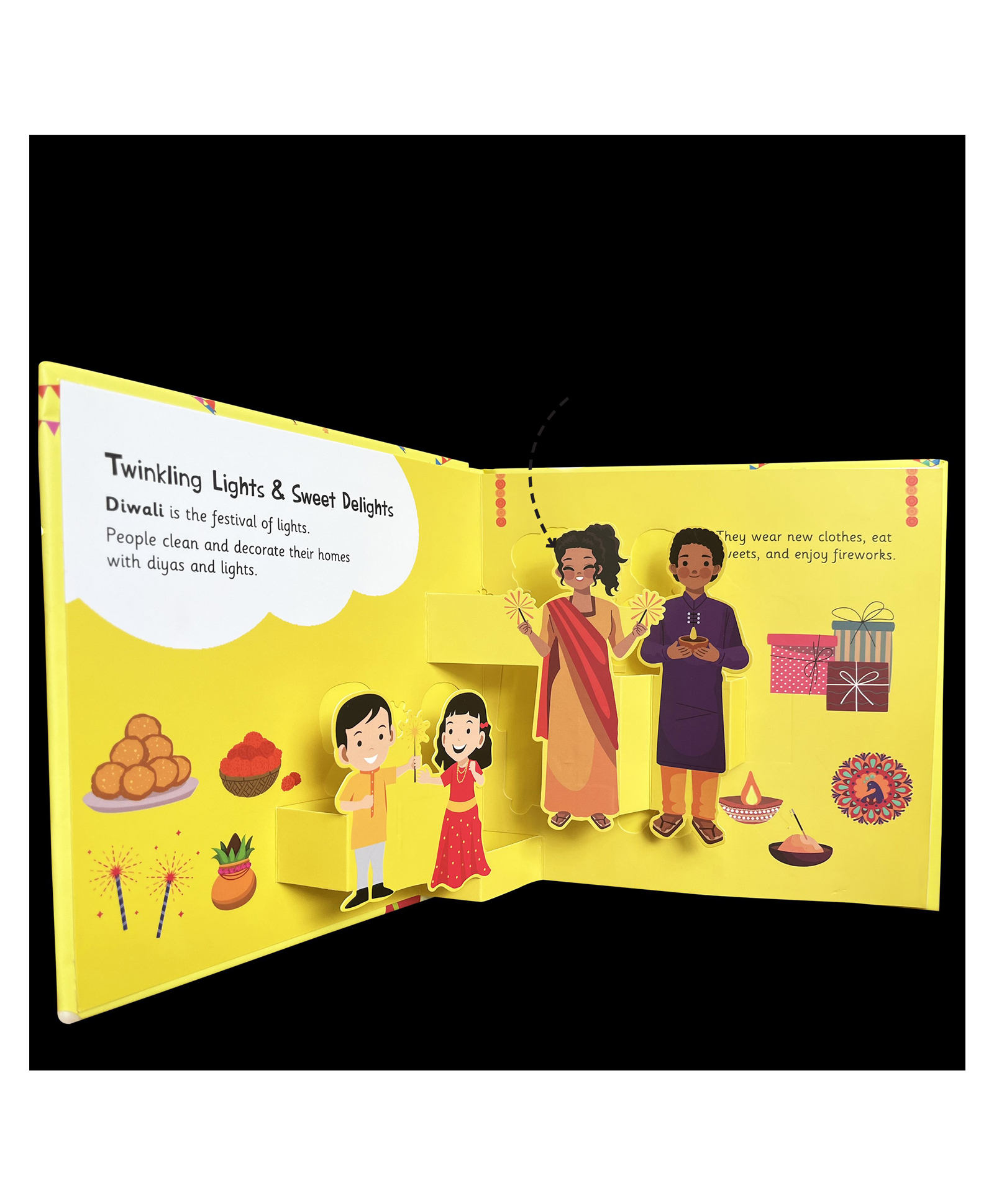 vishv books Festivals of India Pop-up Book -English-picture-7
