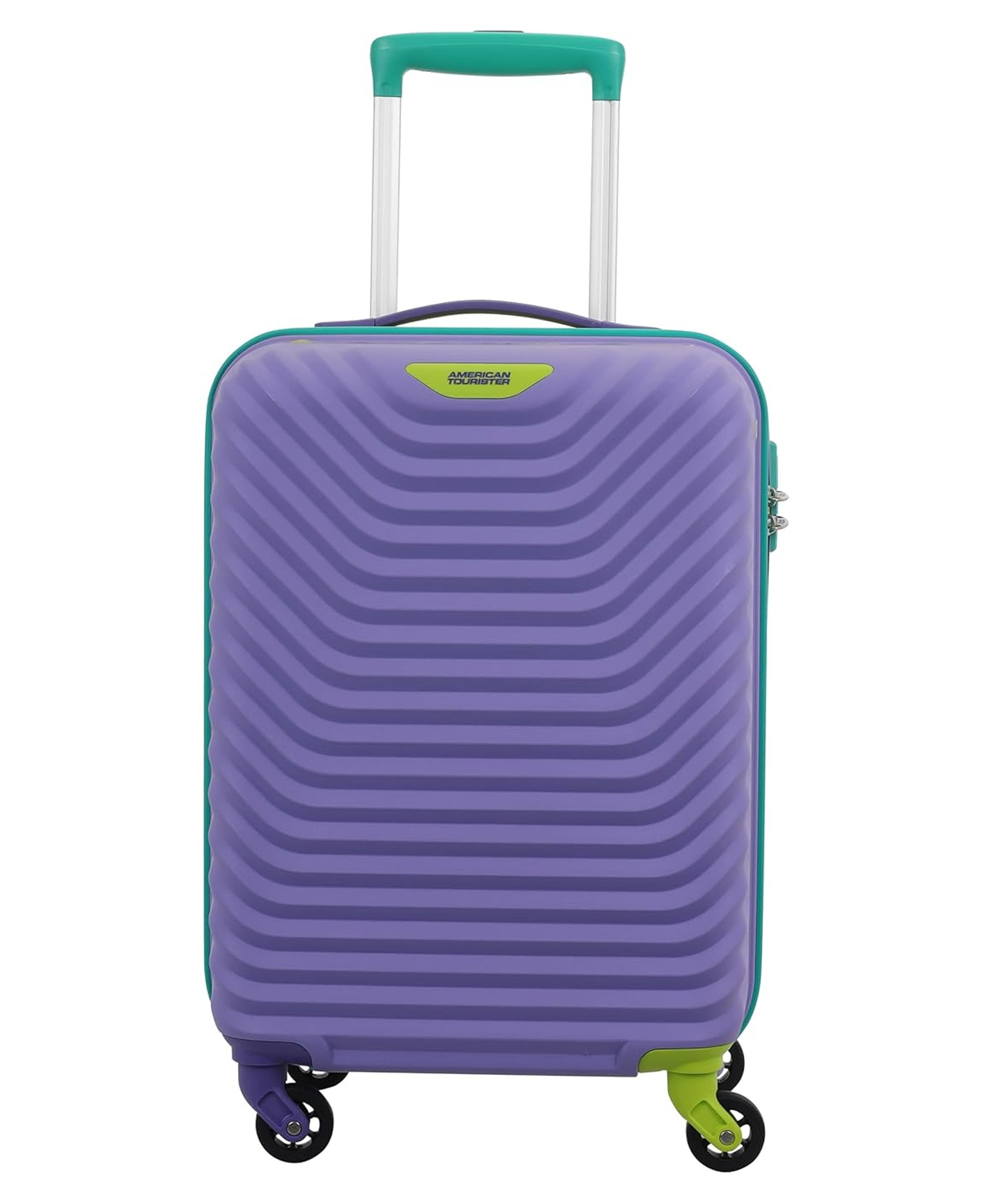 American Tourister Splash SP Medium Check-In Violet Tulip Polypropylene Hard 8 Wheels Spinner Kid Luggage - Height 66 cm
