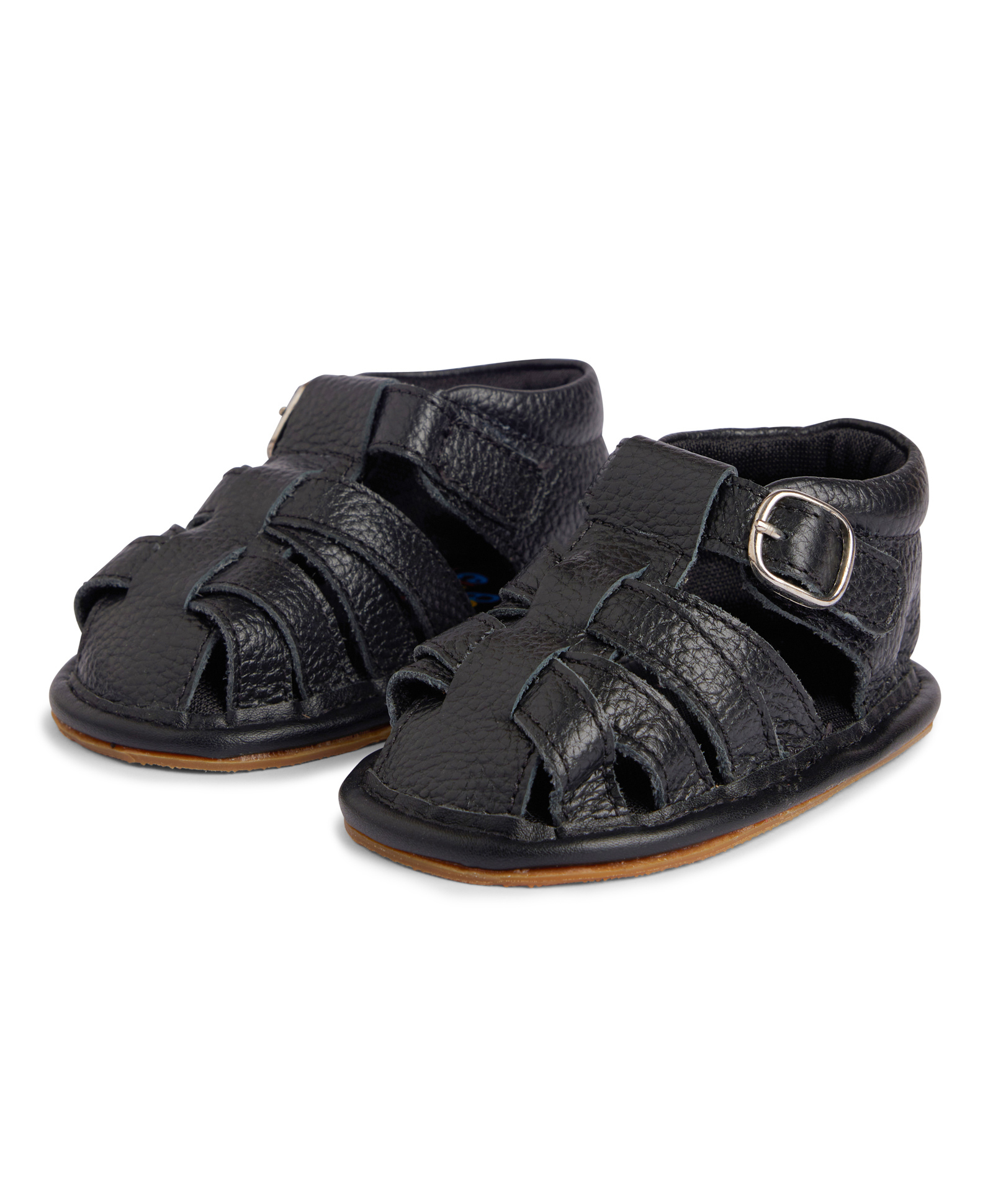 Elves the Shoemakers Gladiator Sandals Style Booties - Black-image-3