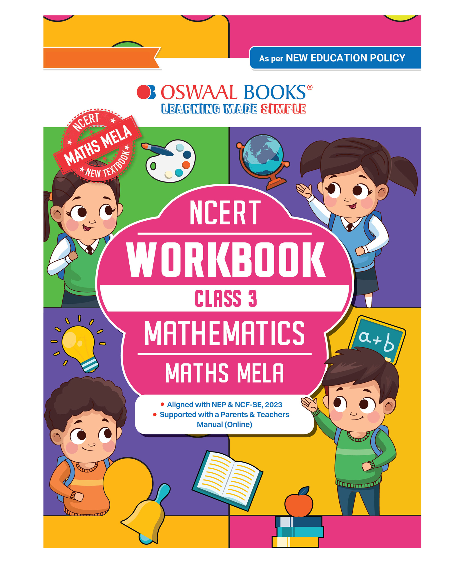 Oswaal Books NCERT Mathematics (Maths-Mela) Workbook For Class 3 | Chapter-wise presentation with Mind Maps & Revision notes for better concept clarity | Updated as per NCF | For 2026 Exam-image-41