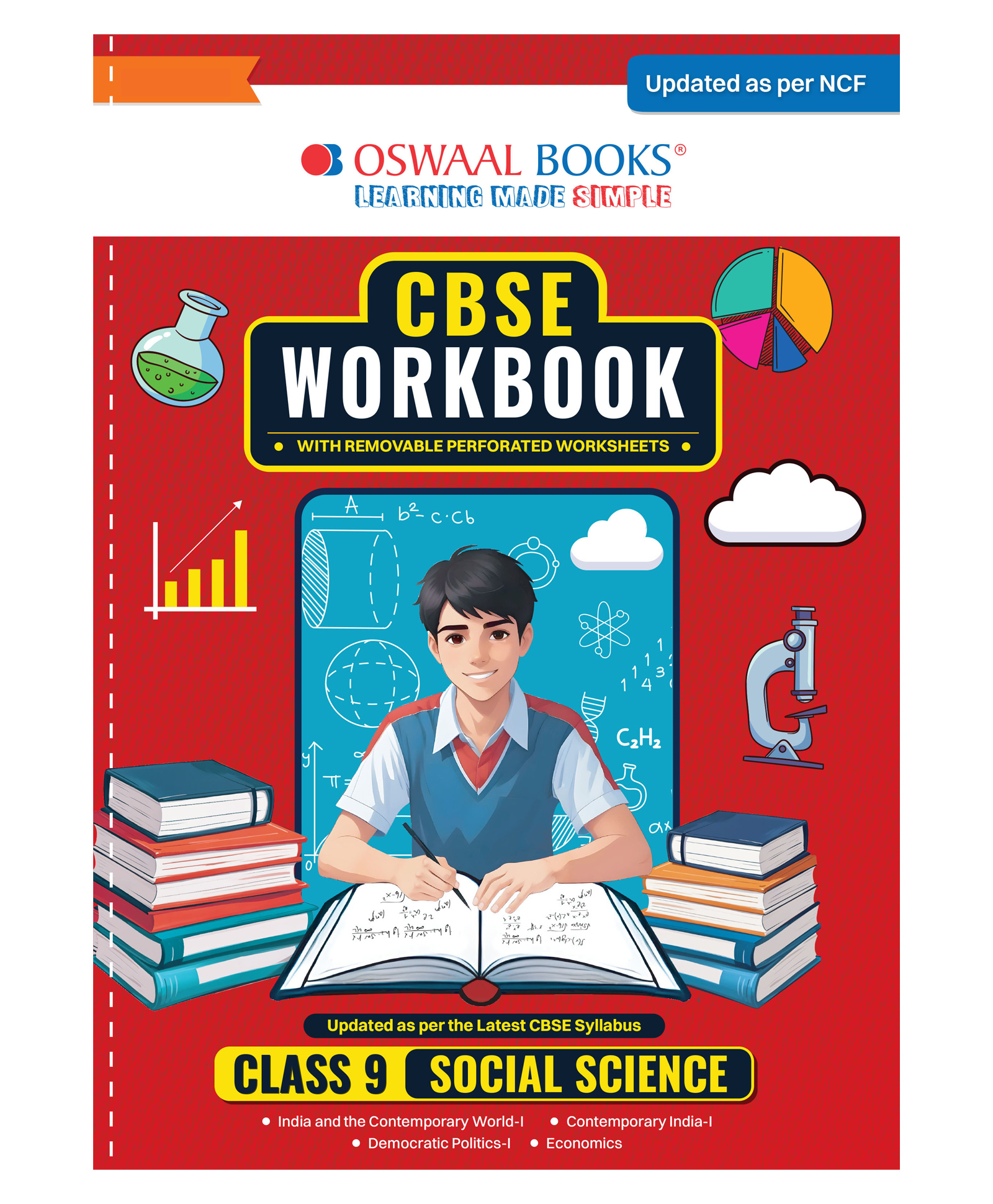 Oswaal Books CBSE Social Science Workbook For Class 9 | Competency-Based Questions With Removable Worksheets | Updated as per NCF | For better results | For 2026 Exam-image-39