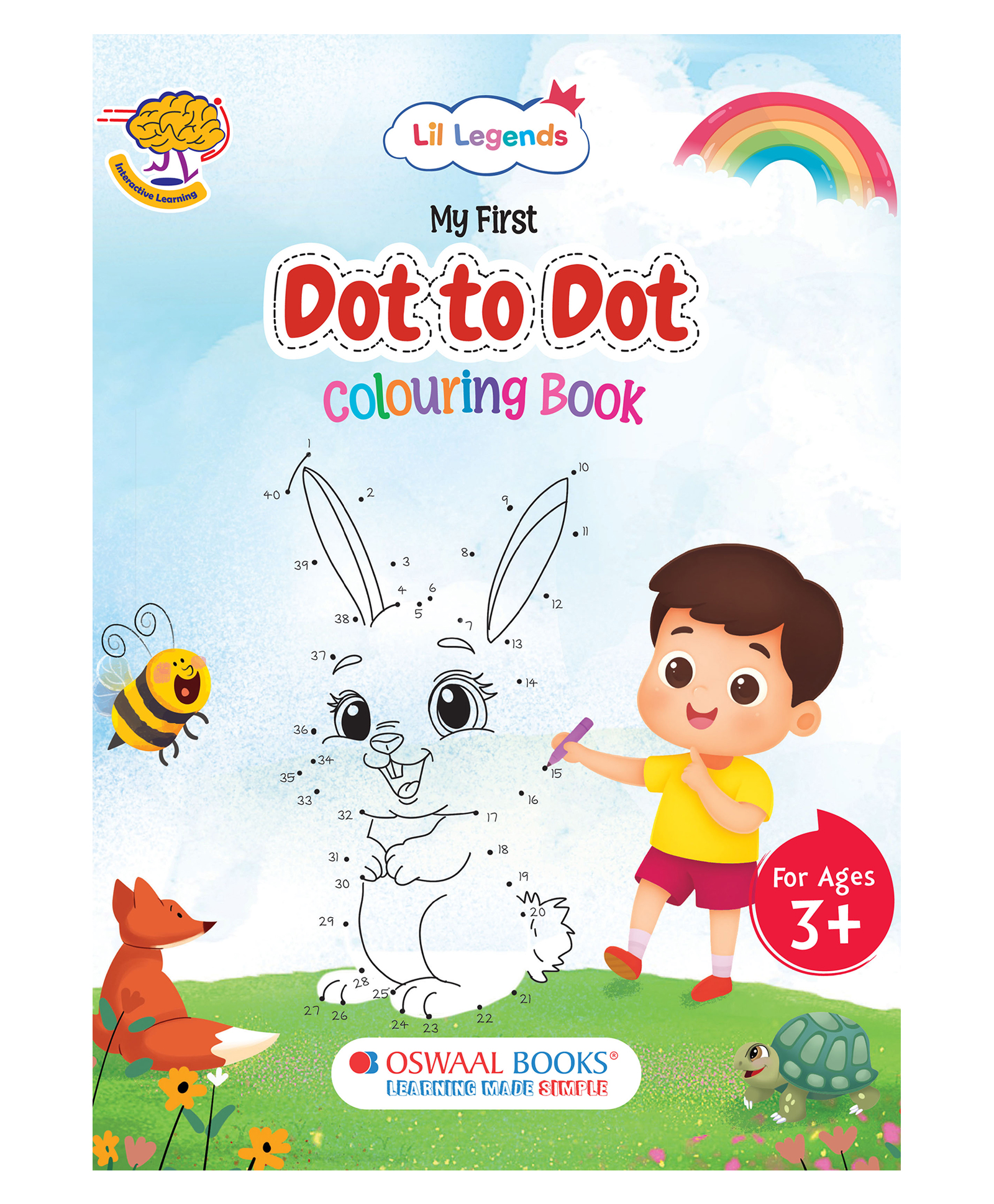 Lil Legends My First Dot-to-Dot Colouring Book-image-5
