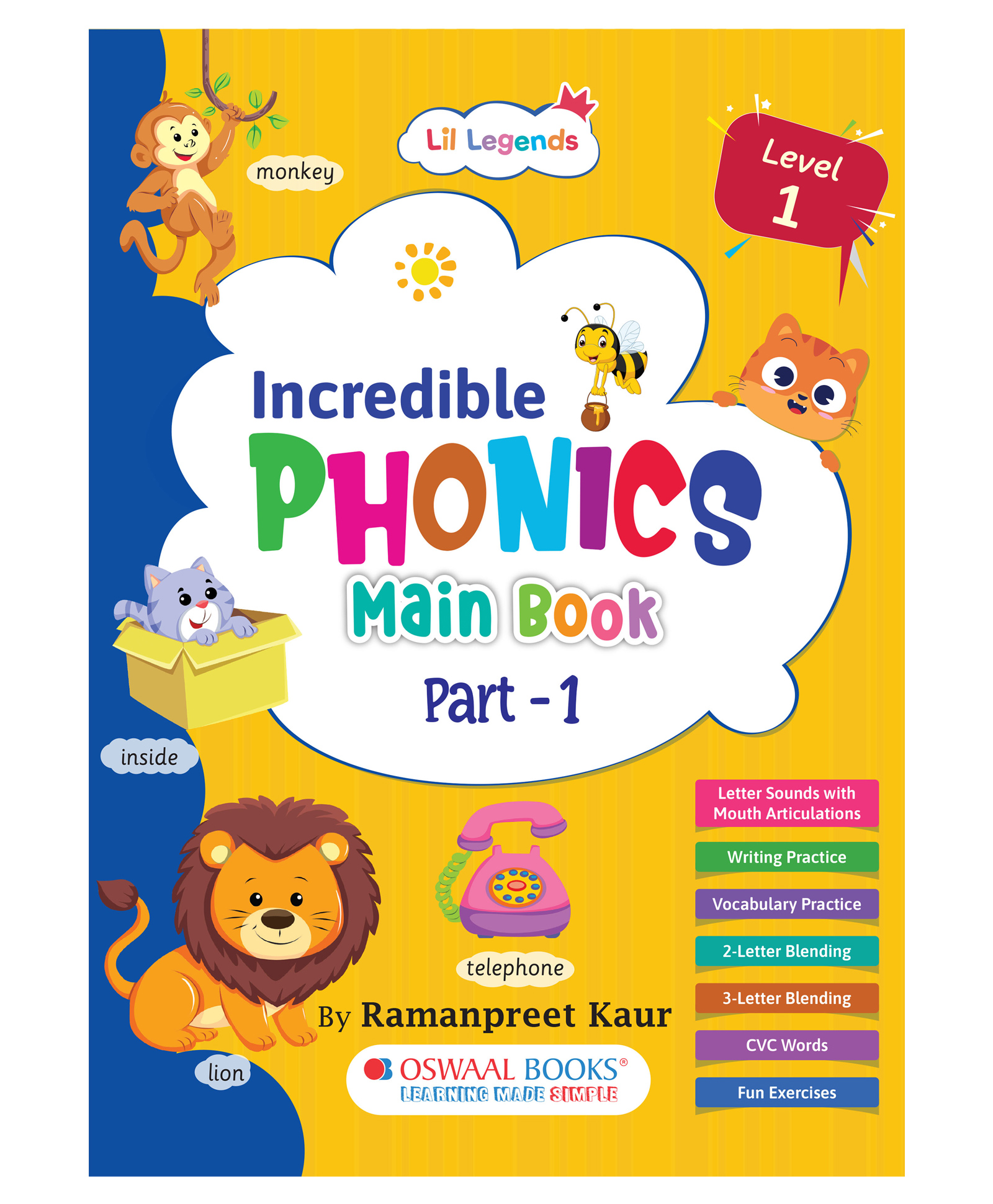 Lil Legends Incredible Phonics Main Book Level 1 Part 1-image-47