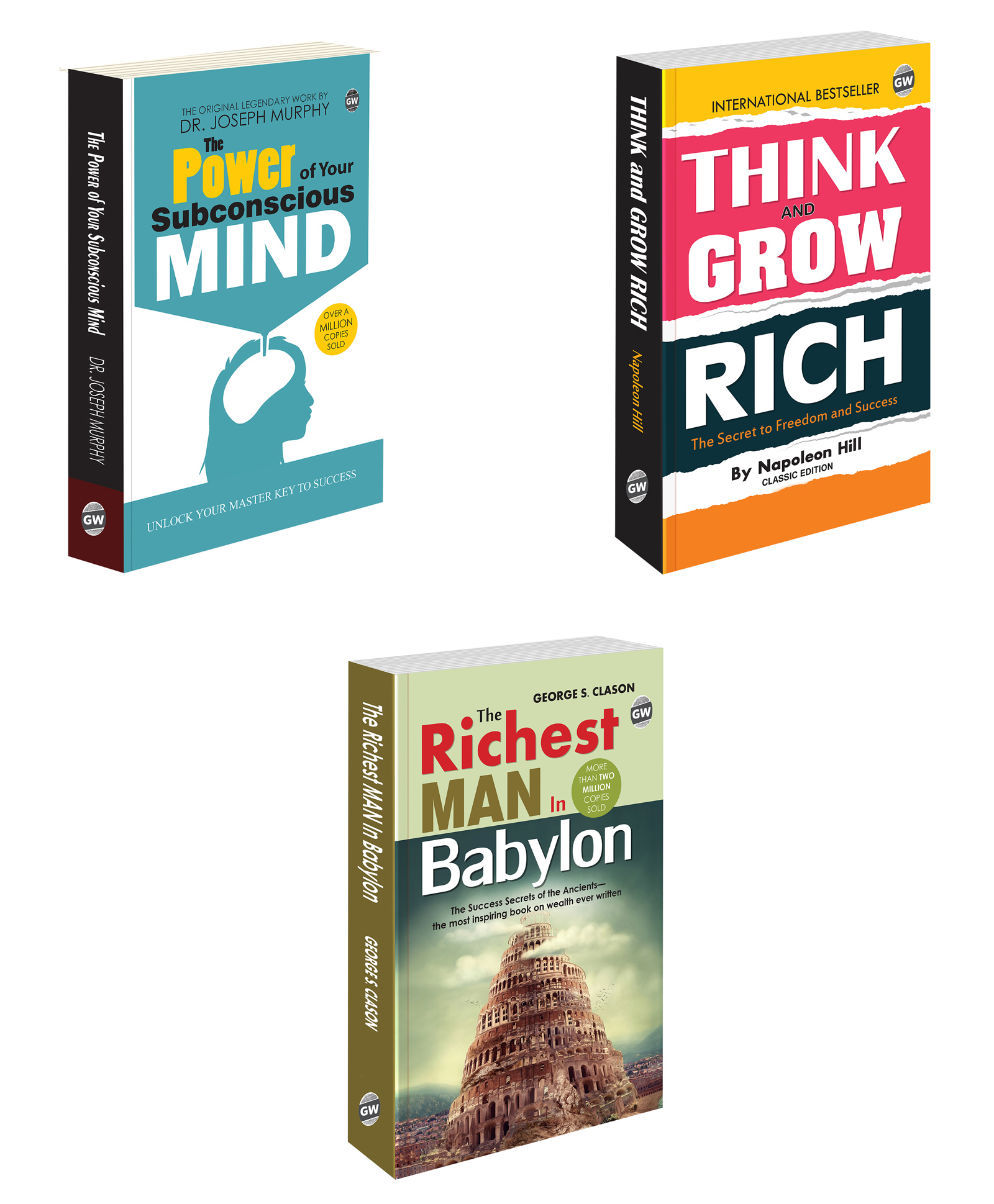 The Power of Your Subconscious Mind, Think & Grow Rich and The Richest Man in Babylon :- Motivational & Self-Help Combo, wealth building books set, inspirational reading combo | Pack of 3 books-image-45