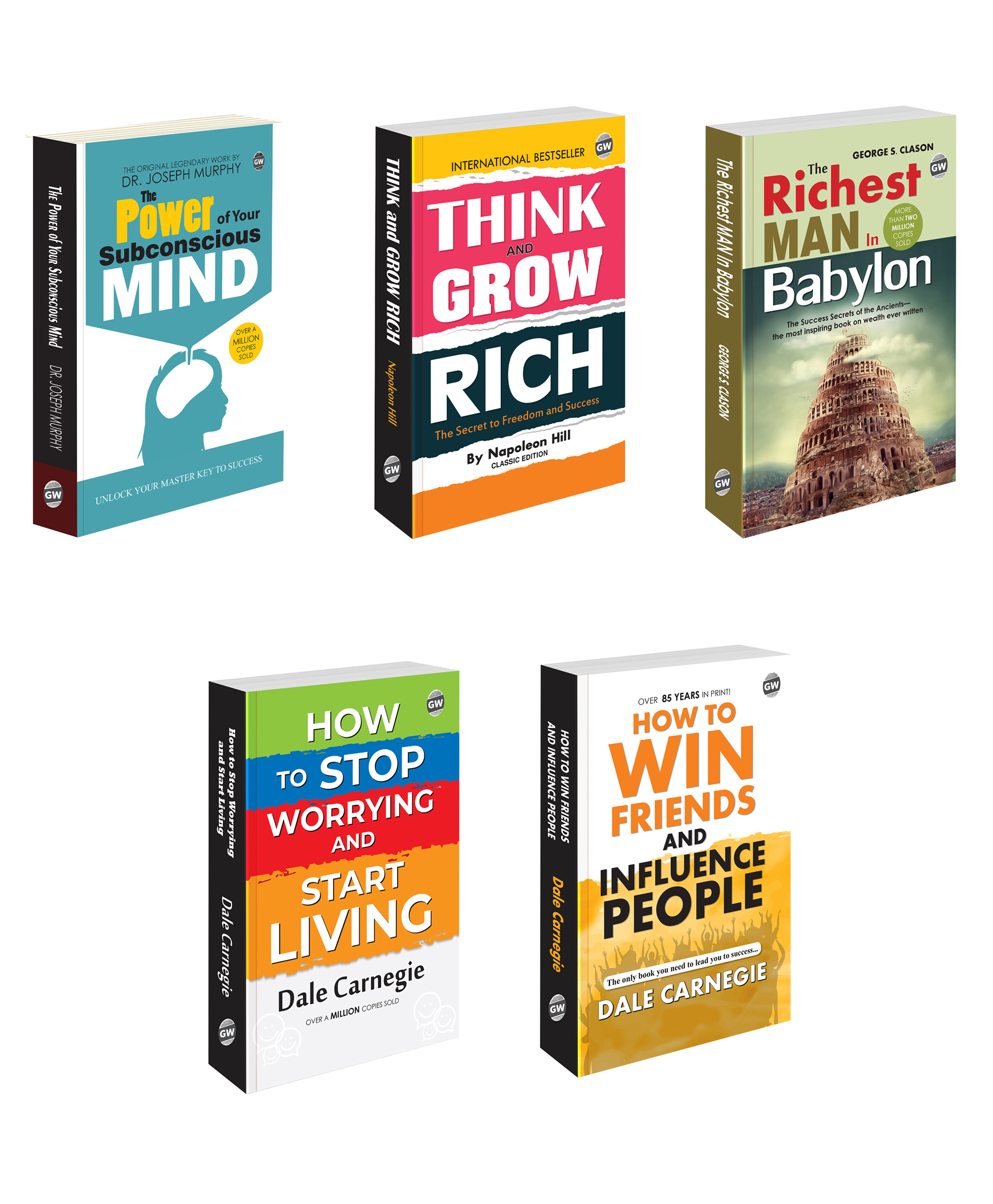 The Power of Your Subconscious Mind, Think & Grow Rich and more :- Motivational & Self-Help Combo, business and finance growth books, personal development classic combo | Pack of 5 books-image-24