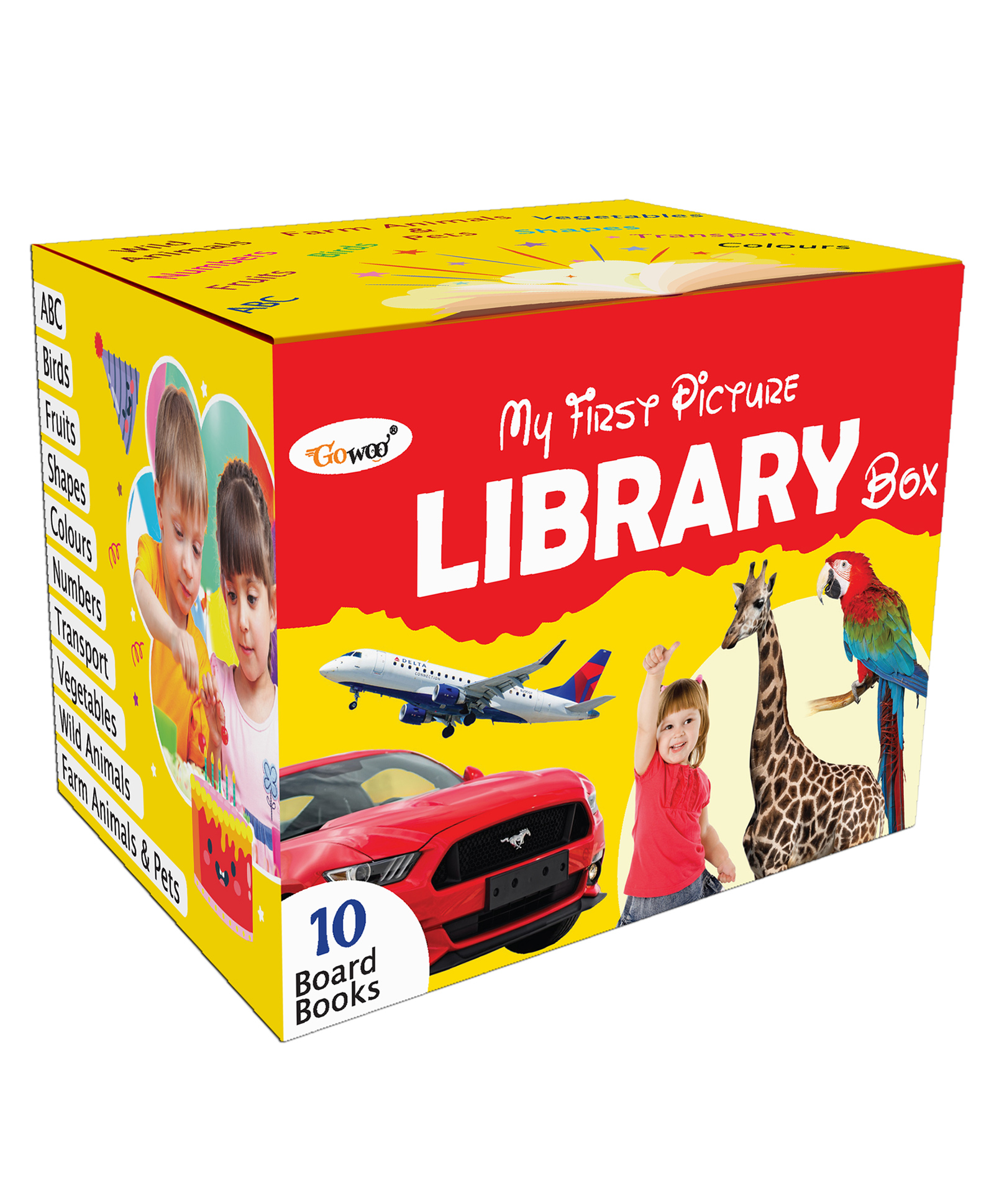 My First Picture Library Box - Yellow Edition :- Early learning books for kids, Picture books for preschoolers, Kids board book collection, Colorful picture books for toddlers- English-image-6