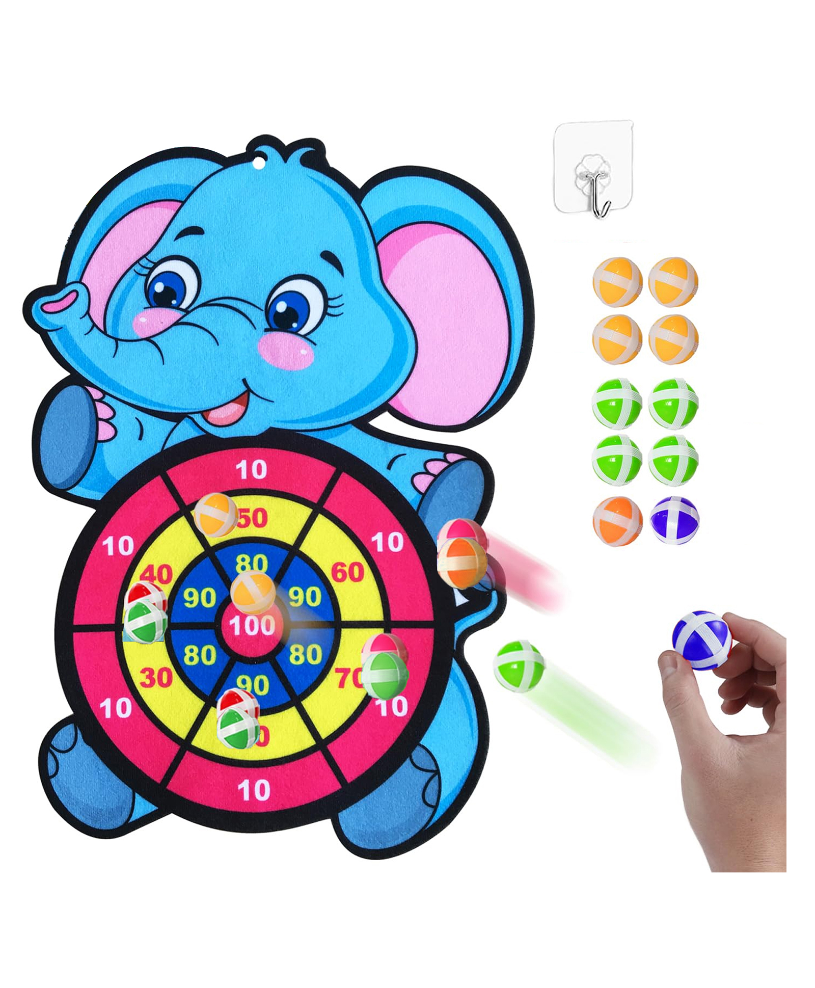 Kidology Dart Game Board- Blue-picture-18