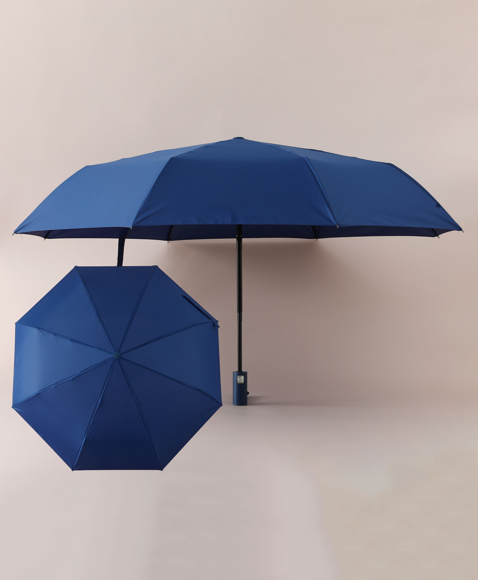 Pine Kids Solid Color Umbrella - Navy Blue-picture-18