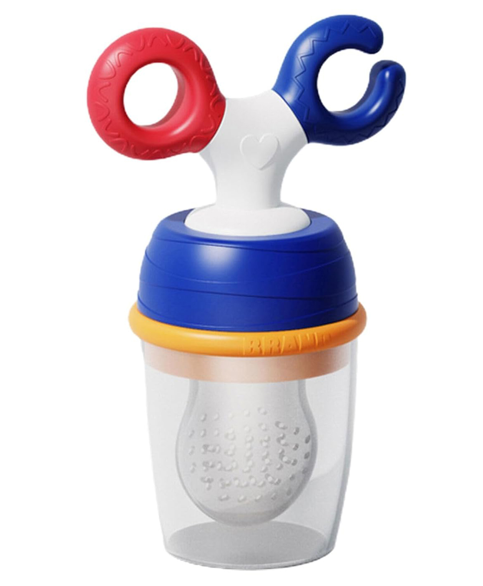 Tinny Tots Baby Pack Of 1 Fresh Fruit/Vegetable Food Feeder Nibbler Soother Teething Teether For Babies BPA Free (MIX COLOUR)-image-25