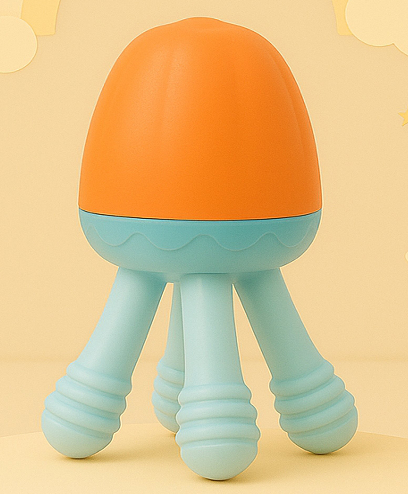 Tinny Tots Baby Premium Cute Design Fresh Fruit Vegetable Food Feeder Nibbler Infant Teething Toy For Babies BPA Free (MULTI-COLOUR)-image-46