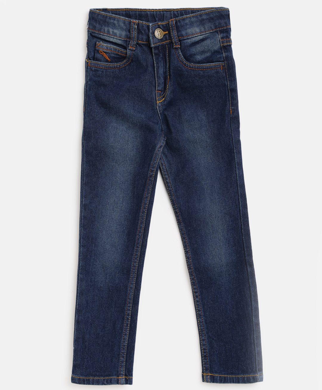 Tales & Stories Denim Woven Mild Washed Jeans - Navy Blue-picture-40