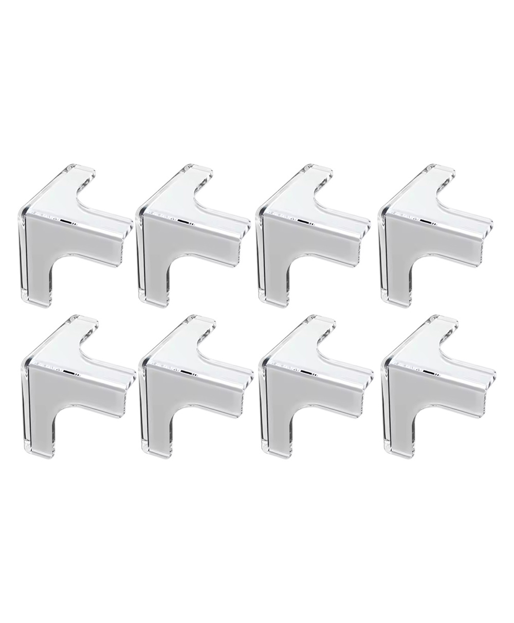 StarAndDaisy Baby Proofing Edge & Corner Guards Pack of 8, T Shape Silicone Guard-image-27