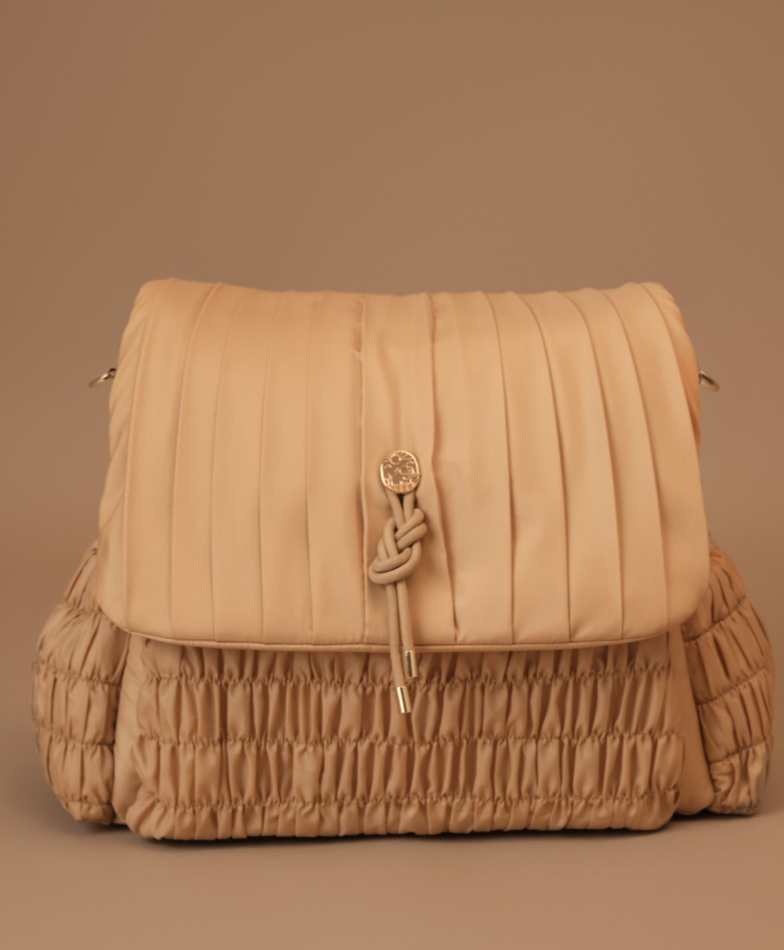 Baby jalebi Dune Diaper Bag - Caramel-image-8