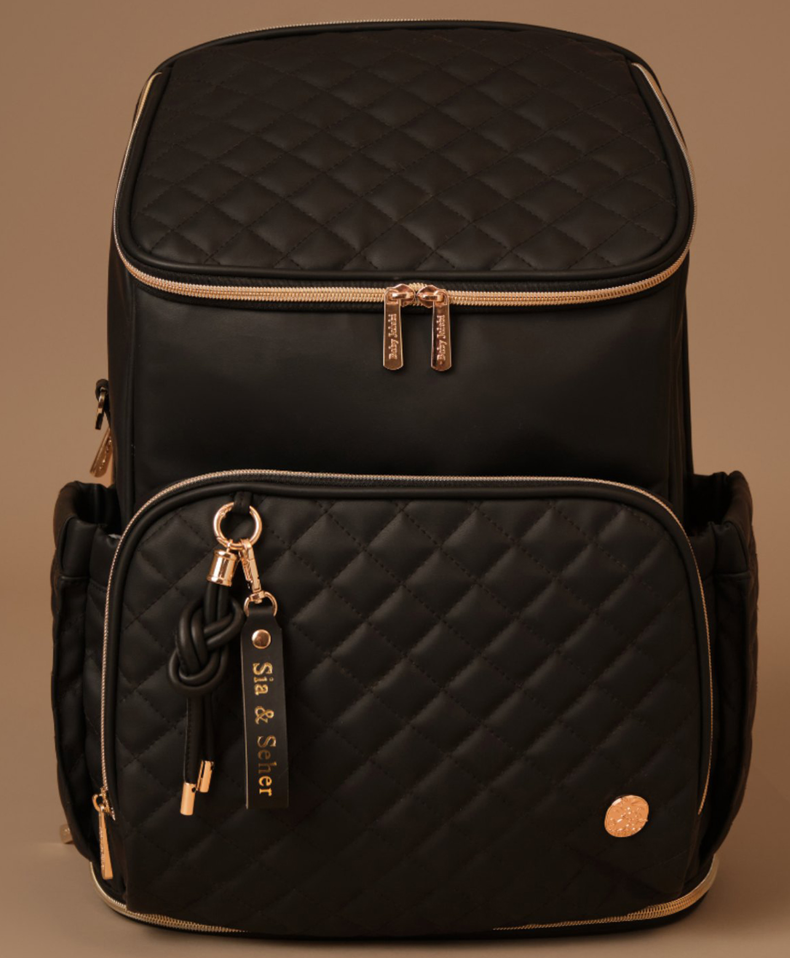 Baby jalebi Super Trooper Luxe Diaper Bag - Black-image-32