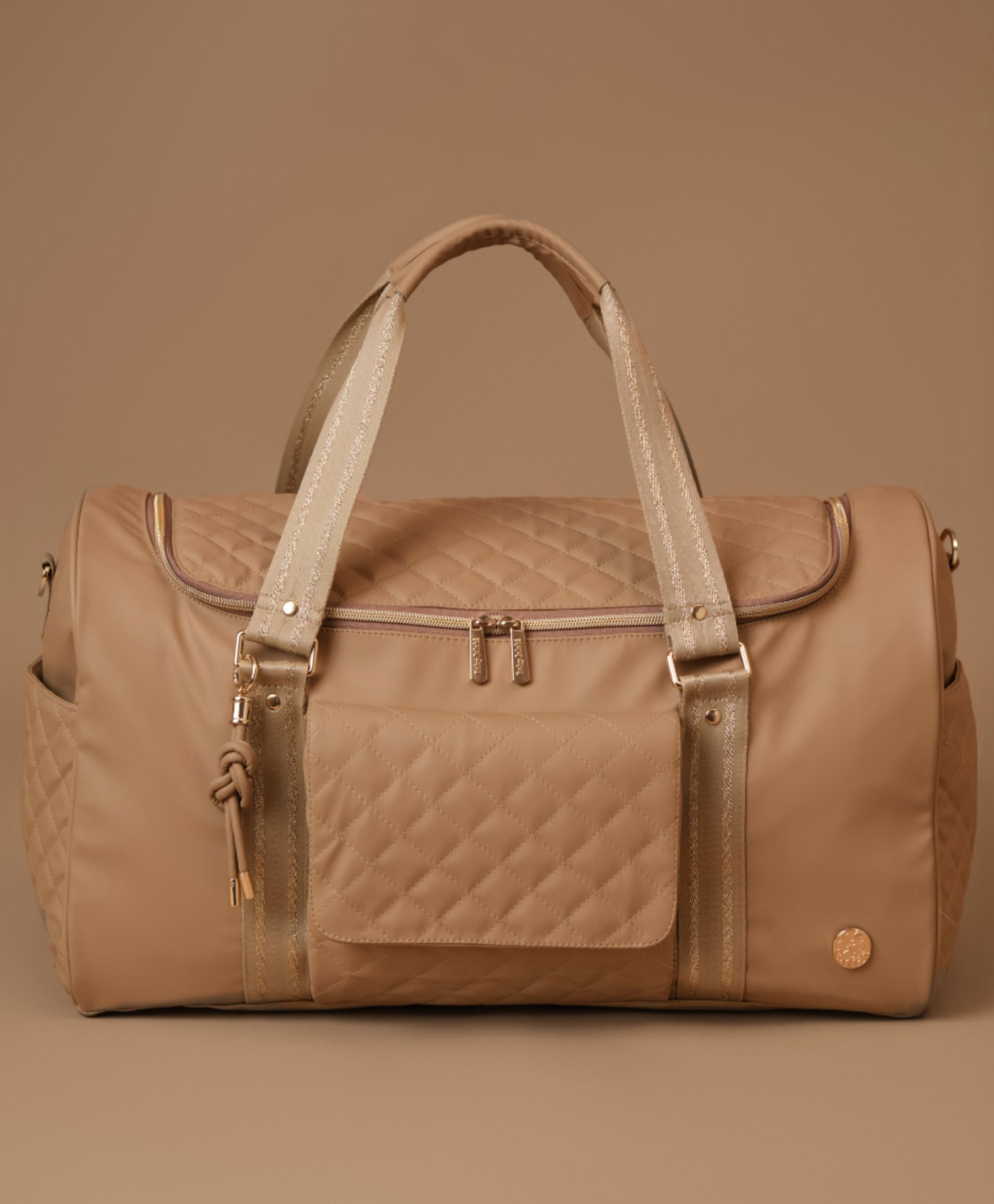 Baby jalebi Mamma Mia Weekender diaper Bag - Caramel-picture-14
