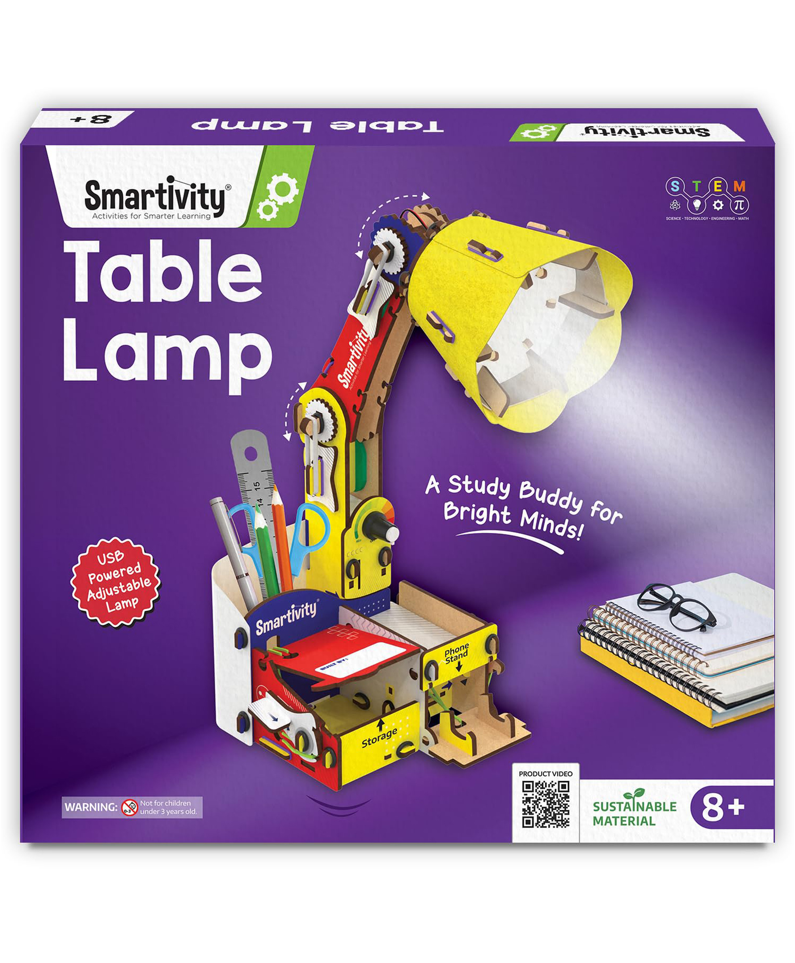 Smartivity DIY Adjustable Table Lamp for Kids-picture-21