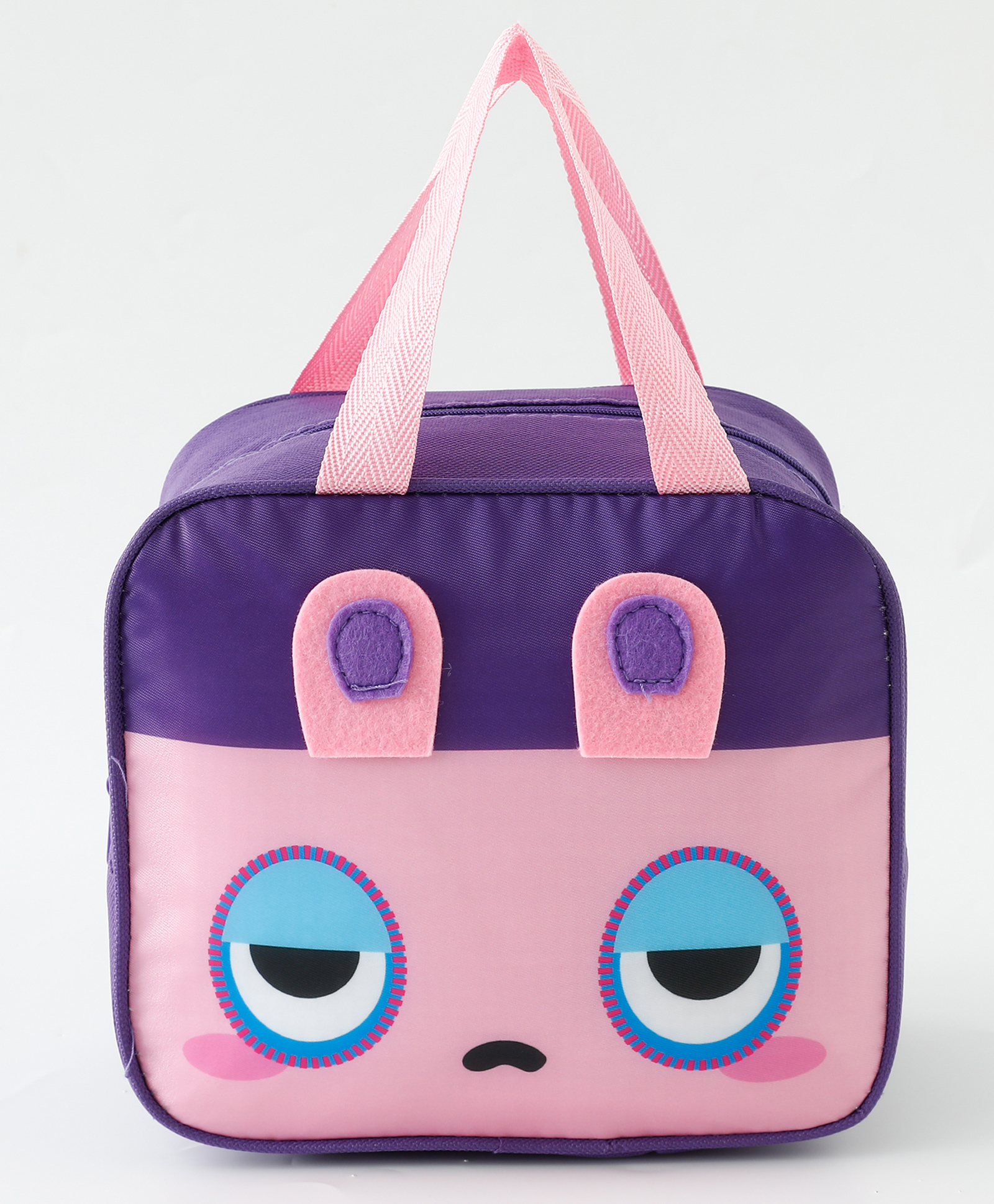 Bunny Insulated Kids Lunch Bag Purple| Lightweight School Tiffin Carry Bag| Thermal Bag| Ideal for School, Office & Picnic-image-30