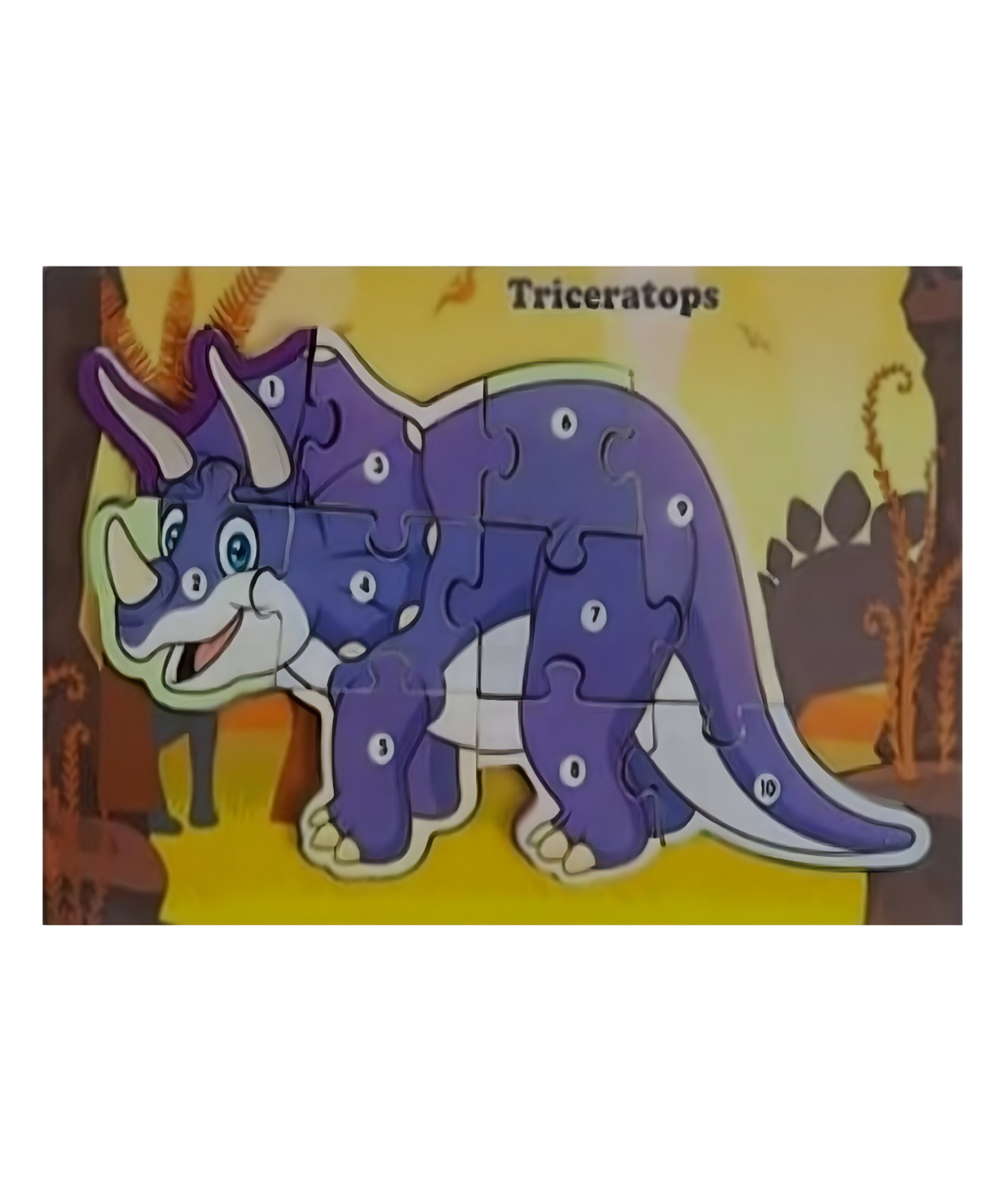 NEGOCIO Montessori Kids Educational 3d Puzzle Toy Diy Wooden for Kids- Pack of 1- Color May Vary-image-28