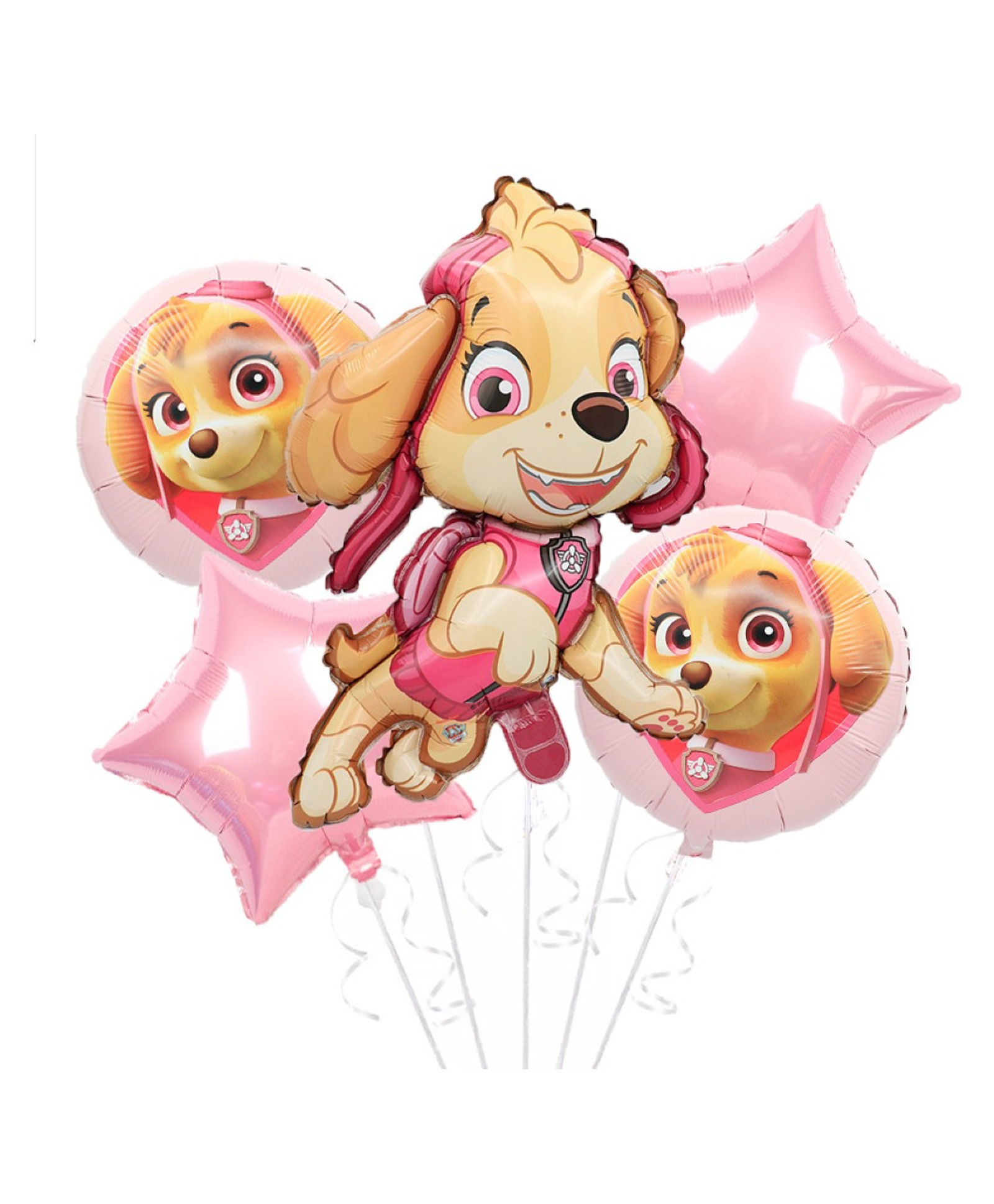 Bubble Trouble Skye Paw Patrol themed Foil balloons Pack of 5-image-42