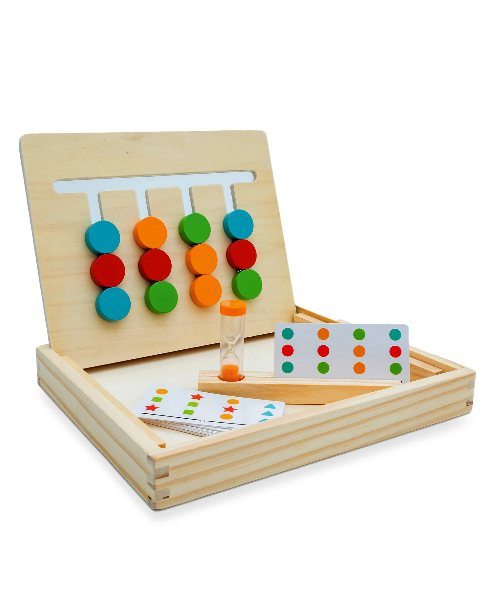 TinkerBox Color and Pattern Slide Puzzle Game-image-1