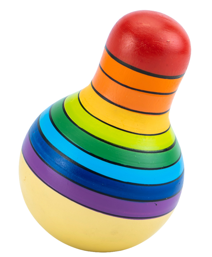 TinkerBox Wobbler/ Rolly polly/ Roly poly - Multicolor-image-36