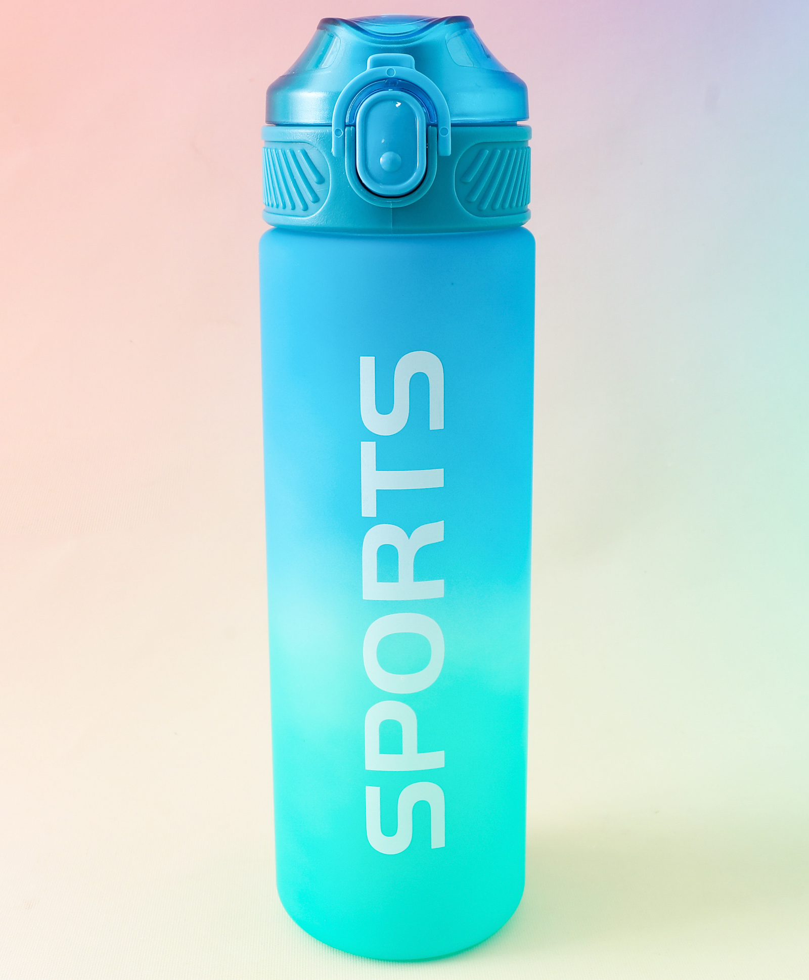 Water Bottle with Carry Strap 800 ml - Blue| BPA-Free| Leak-Resistant & Freezer-Safe| Reusable Bottle for Daily Use| School Water Bottle for Boys & Girls-image-20