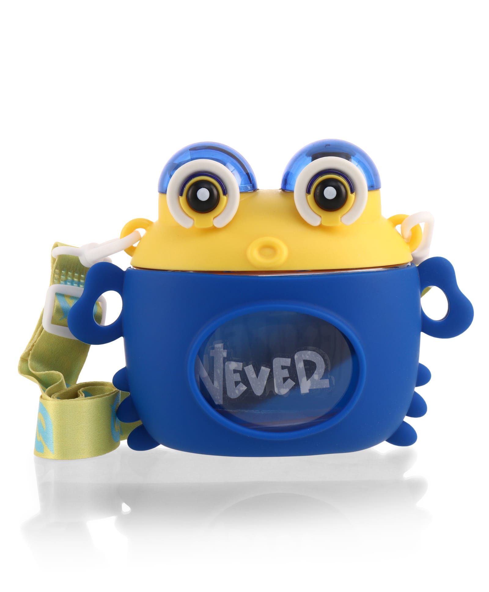 Crab Straw Sipper Bottle 600ml - Blue| BPA Free| Leak-Resistant & Freezer Safe| Ideal for School, Home & Travel| for School Going Boys & Girls-image-13