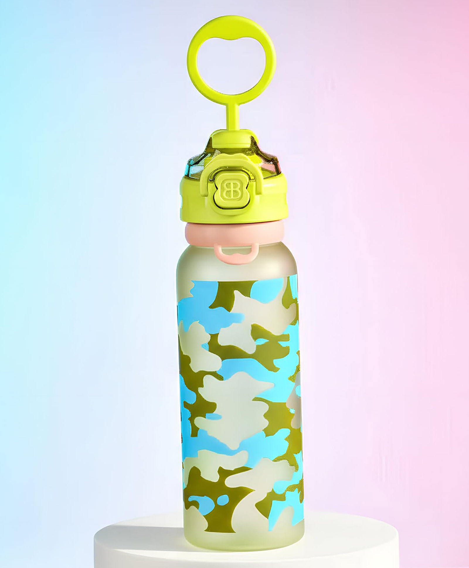 BAYBEE 2 in 1 Baby Sipper Bottle for Kids, Anti-Spill Sippy Water Bottle- BPA Free |Sippy Baby Bottle Sippers 900ml | Sipper Water Bottle for Kids, Babies Infants & Toddlers 6 Months to 10 Yrs (Green)-picture-27