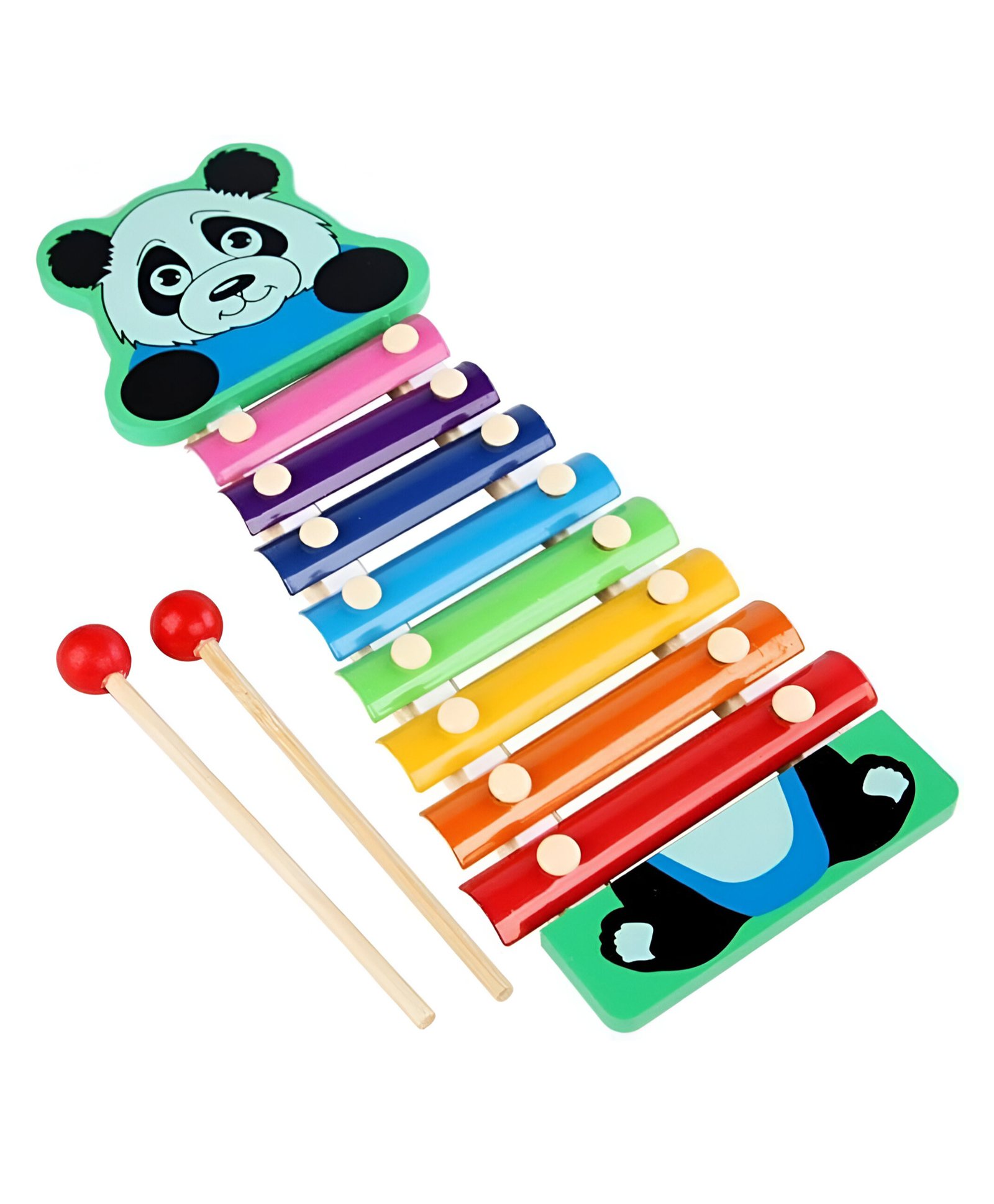 NEGOCIO Animal-shaped 8 Tone Musical Xylophone Instrument for Toddlers- Pack of 1- Color May Vary-image-44