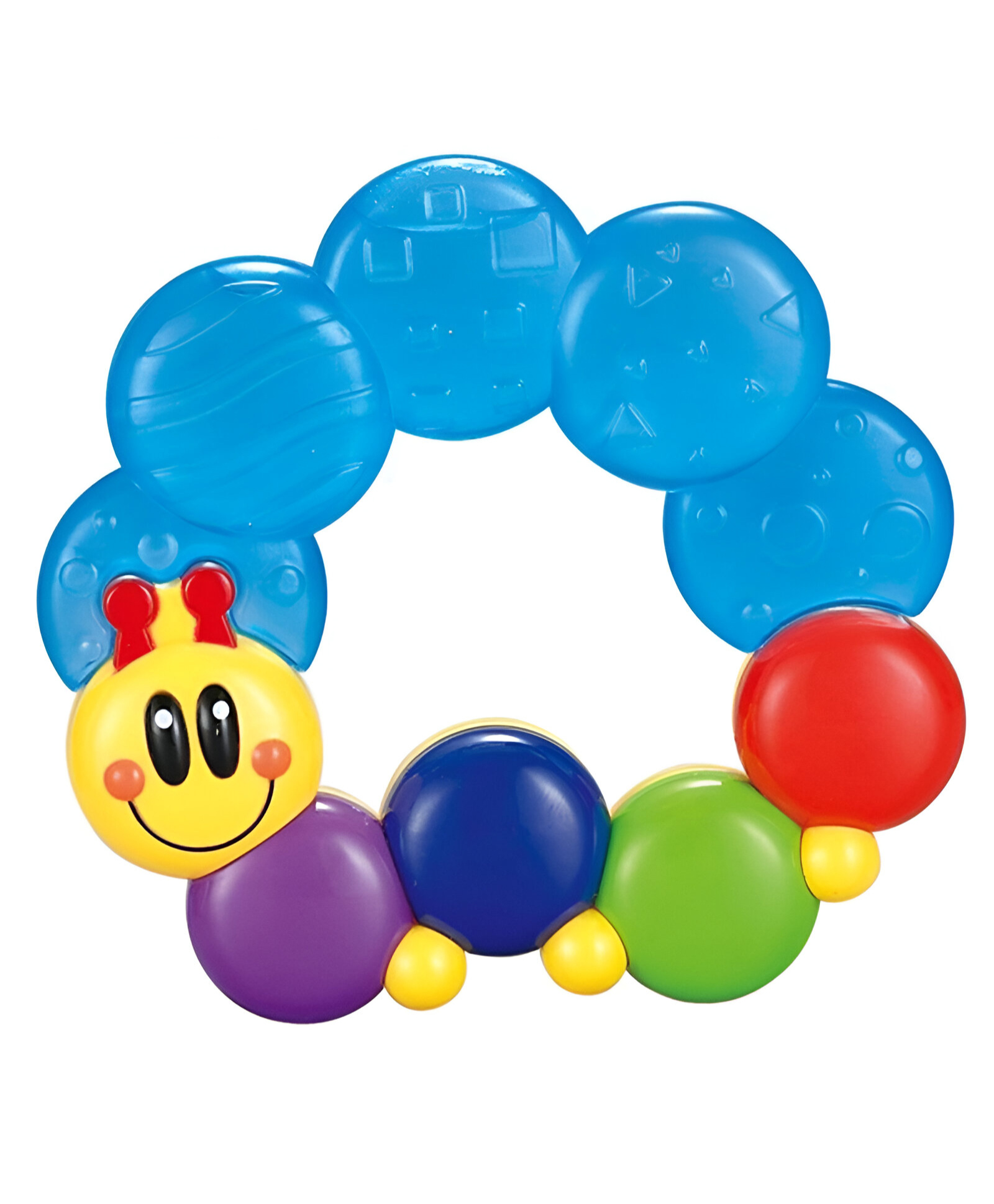 NEGOCIO Baby's First Soothing Teething Toy - Soft Silicone Teething Links, Water-filled Freezing Teething Toy- Pack of 1 - Color May Vary-picture-22