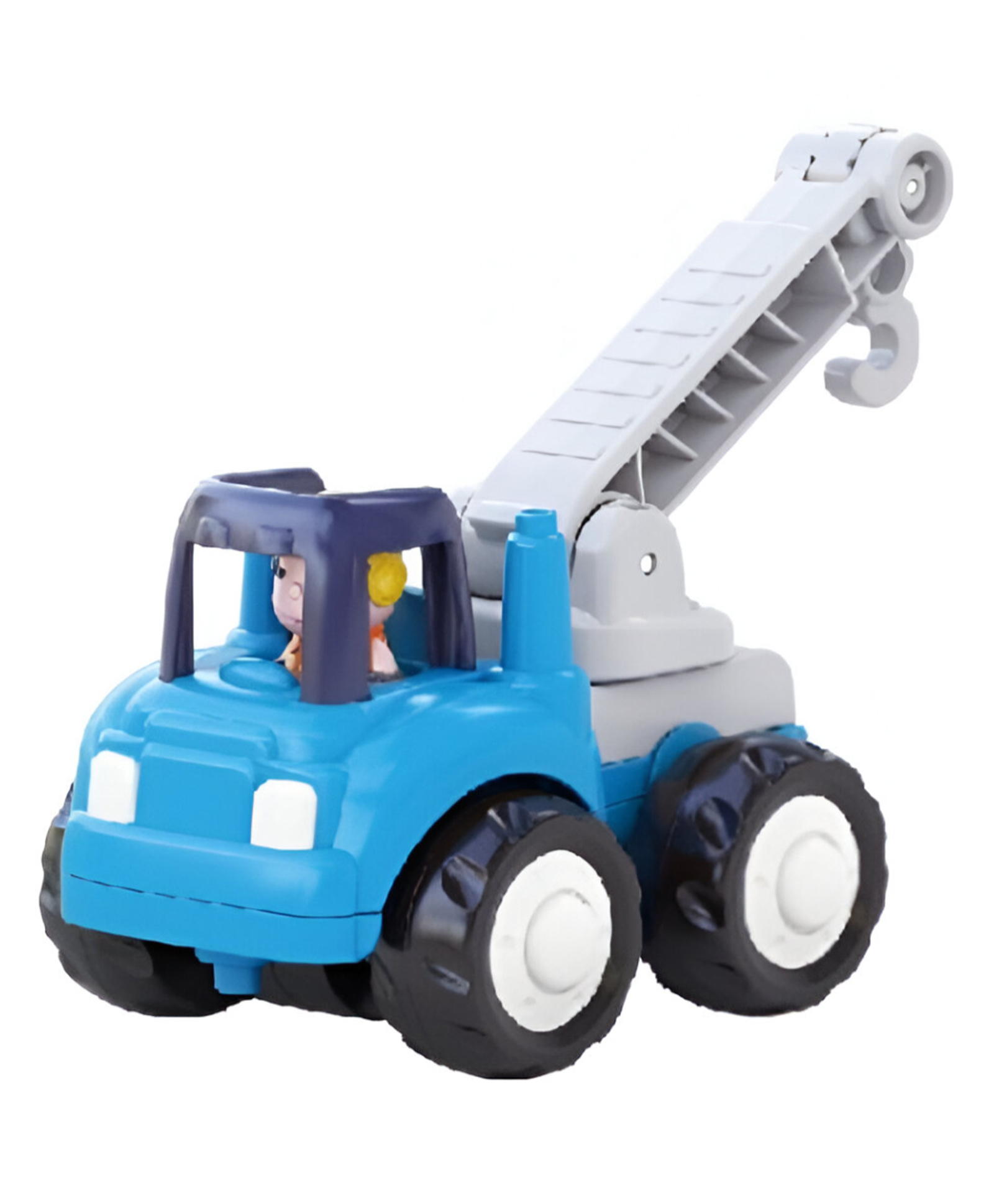 NEGOCIO 4wd Friction Power Trucks Bright Color Construction Toy Trucks for Kids- Pack of 1- Color May Vary-picture-22