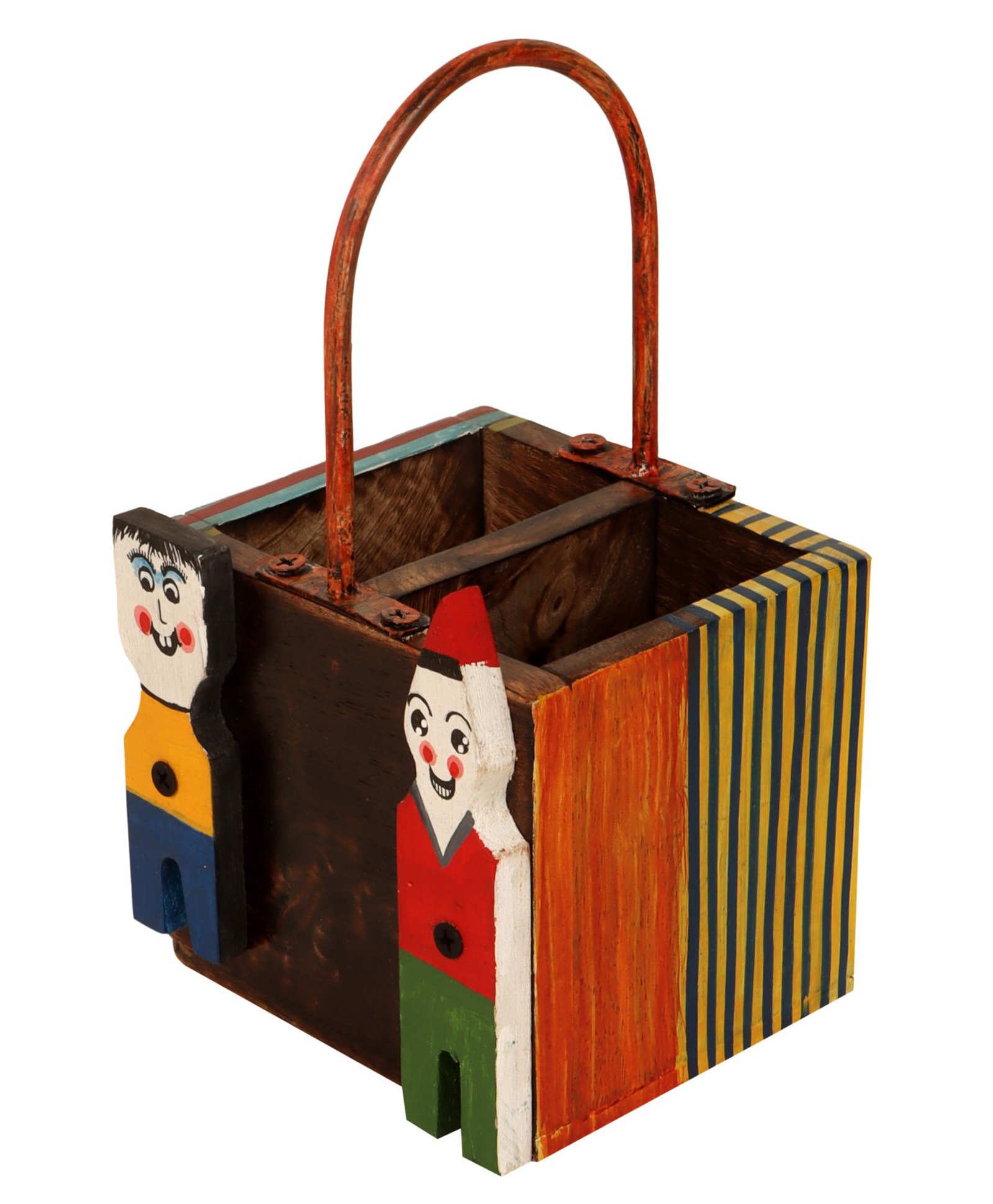 AAKRITI ART CREATIONS Pogo Table Top Stationery Holder-picture-17