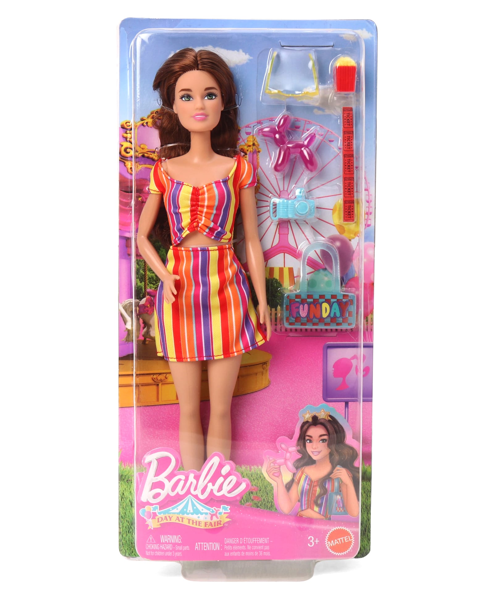 Barbie GC Capsule Carnival Doll with Accessories Pink - Length 29.5 cm-picture-46