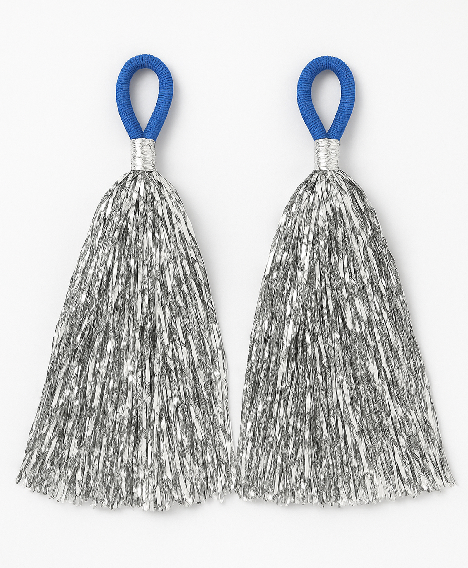 BookMyCostume Cheerleader Pom Pom - Silver-picture-24