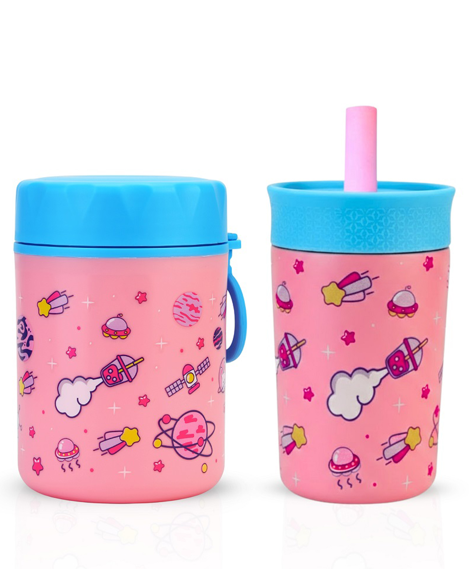 one and only ONE & ONLY Pink Food Jar & Tumbler 480ml & 350ml-picture-34
