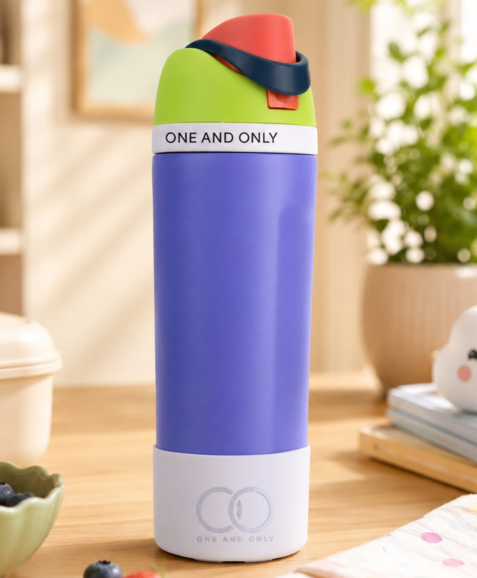 One and Only Purple 550ml Insulated Steel Bottle-picture-20