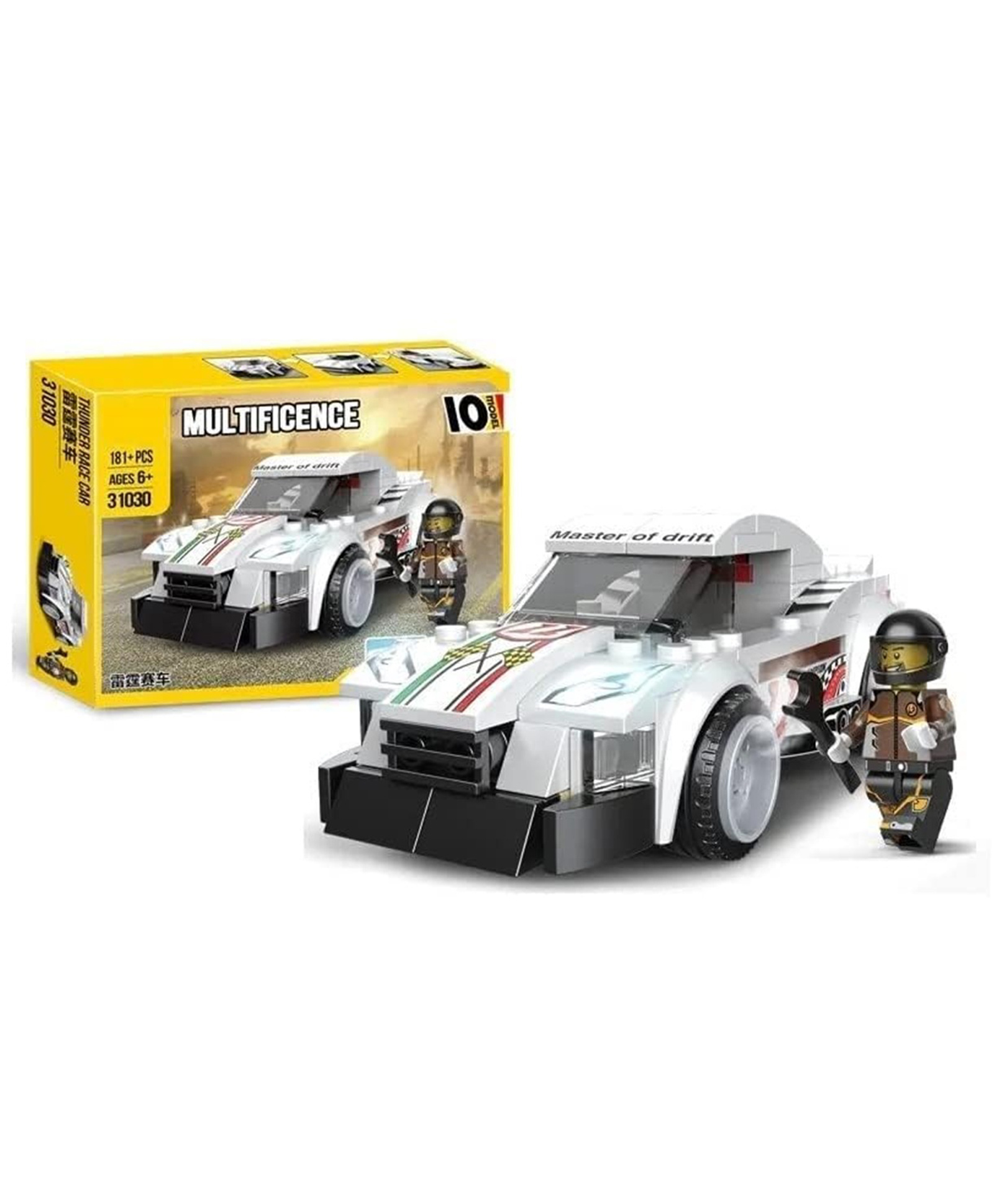 AKN TOYS Pull Back Car Toy Model Set Construction Stem Learning Kit Building Blocks and Bricks Racing Car Model Set for Boys Girls -181pc- Pack of 1 - ( Color May Vary )-image-20