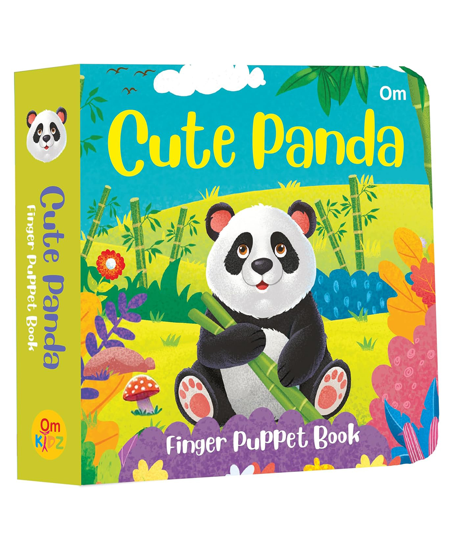 om books international Cute Panda Finger Puppet Book - Fun Activities Board books for Kids Picture Book [Board book]-picture-12