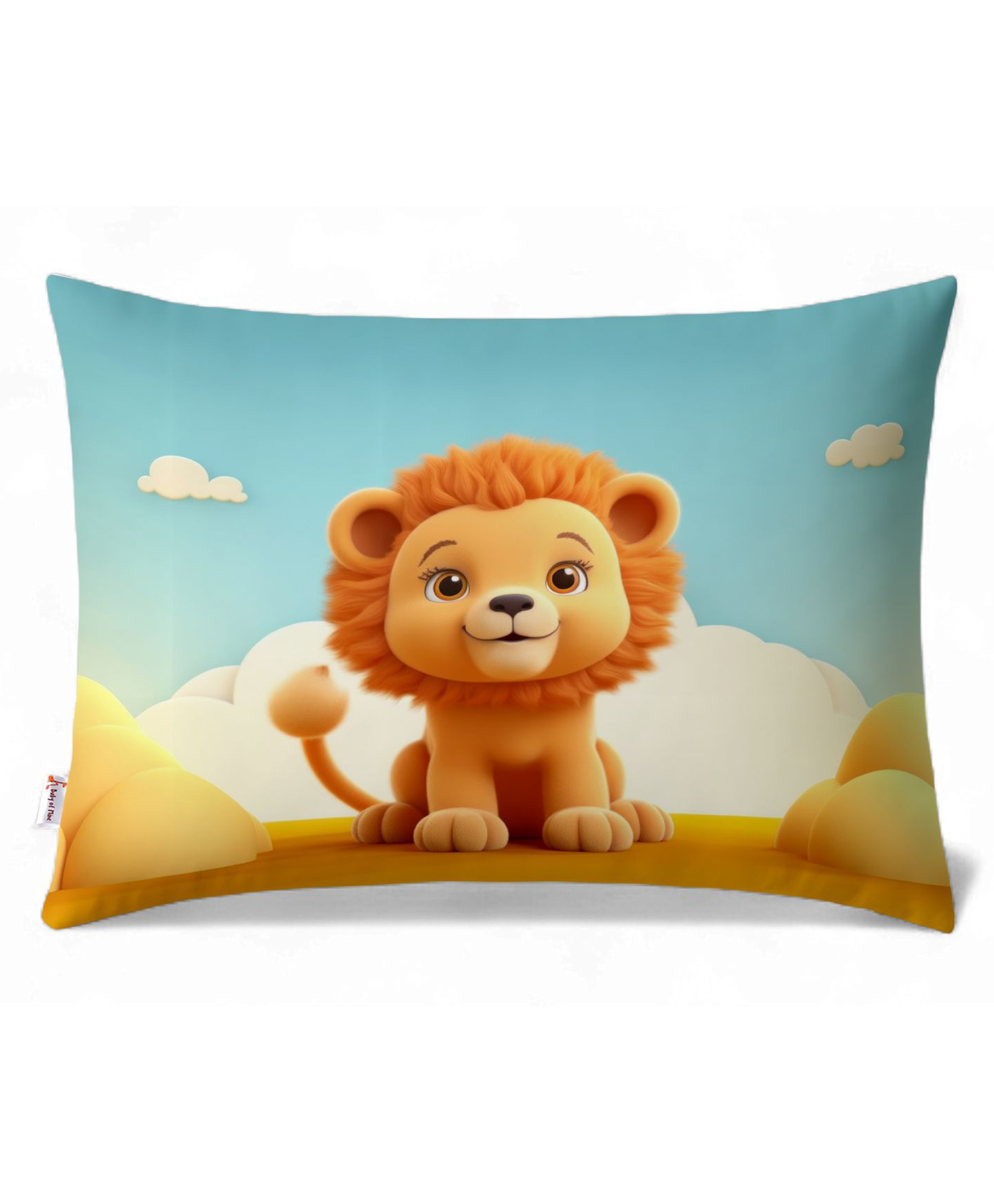 Baby of Mine Premium Baby Infant Pillow for Kids Age 1 Month To 5 Years - Imported Super Soft Fabric - Baby Lion