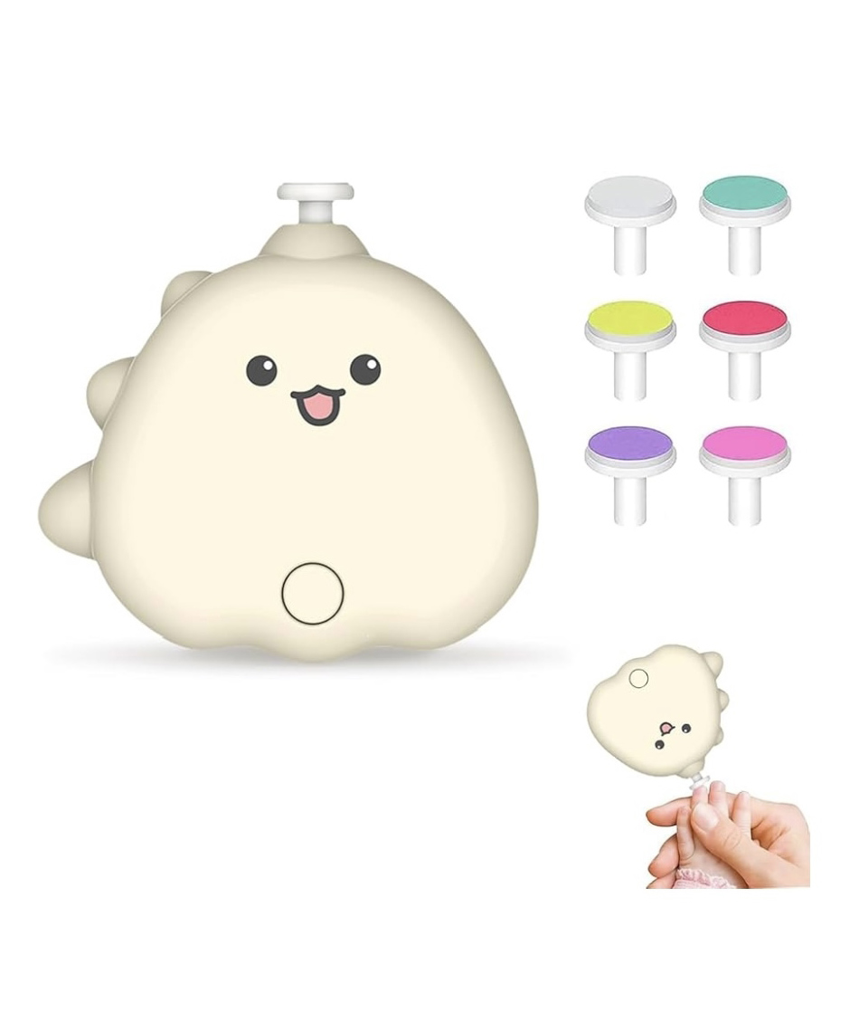 ARCADE TOYS Electric Nail Grinder, Portable Gentle Nail Grinder, Quiet Safe Child Nail Grinders, Rechargeable Professional Nails Grooming kit for Babies, Kids or Adults Toes (1 Set) (Multicolour)-picture-21
