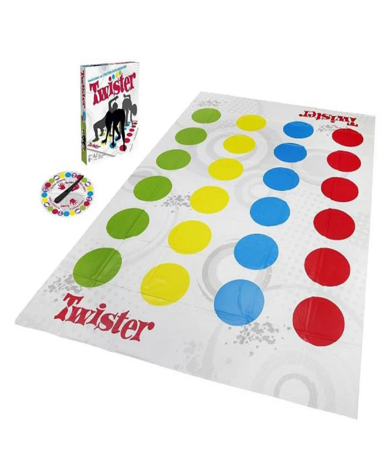 ARCADE TOYS Classic Twister With Spinner & Cool Mat - Multi Colour-picture-2