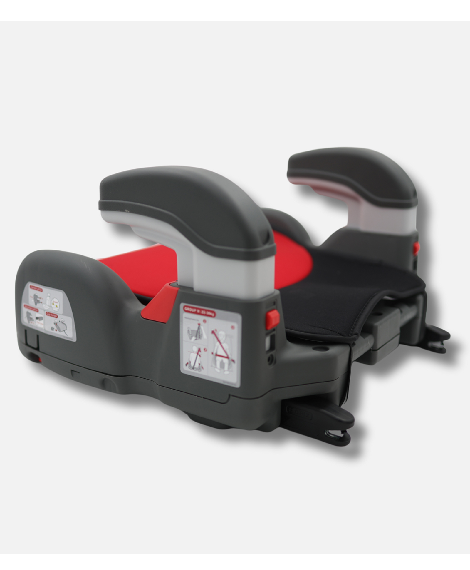 ParaSafe Booster Seat with Cup Holder - Red-image-23