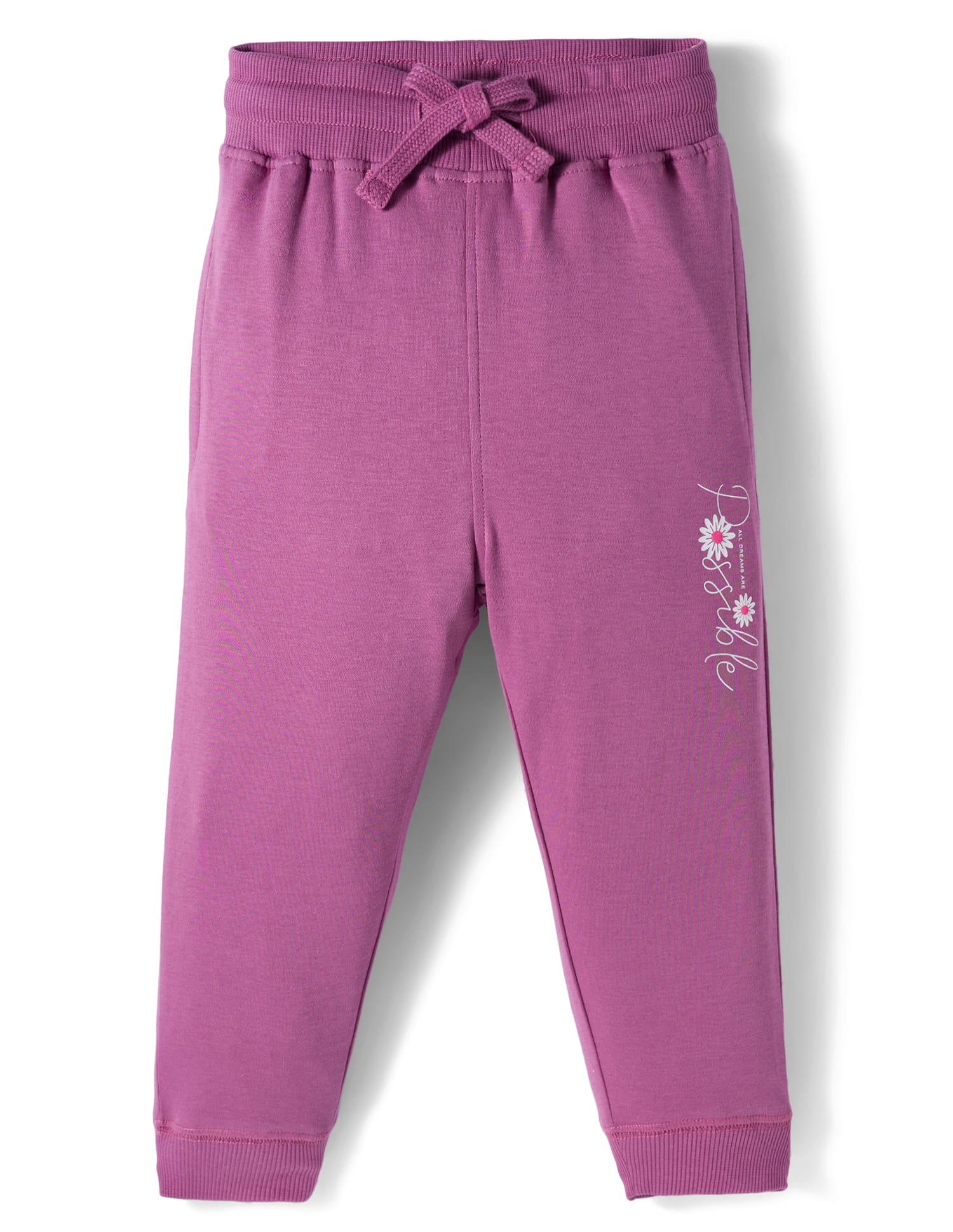 Doreme Sinker Knit Full Length Lounge Pant With Floral Print - Mauve-image-24